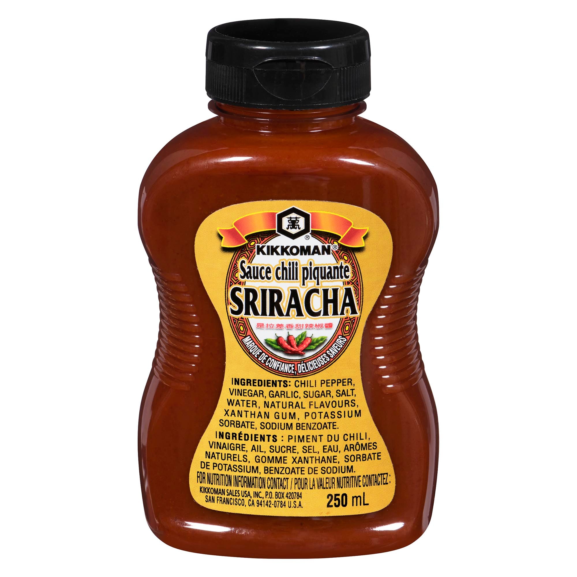 Kikkoman Sriracha Hot Chili Sauce, 250ml Giant Tiger