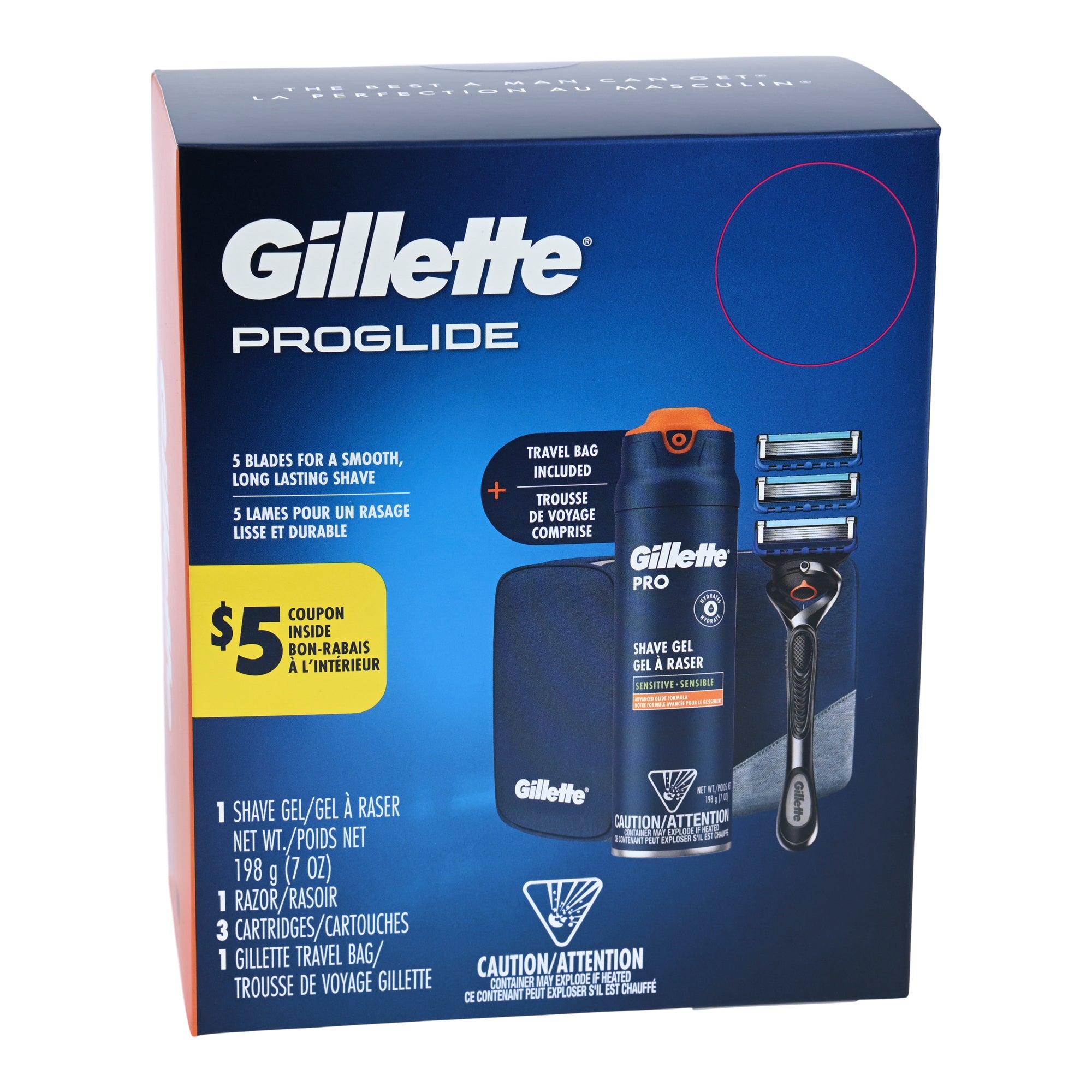 Gillette Proglide Holiday Pack, 4Piece Set Giant Tiger