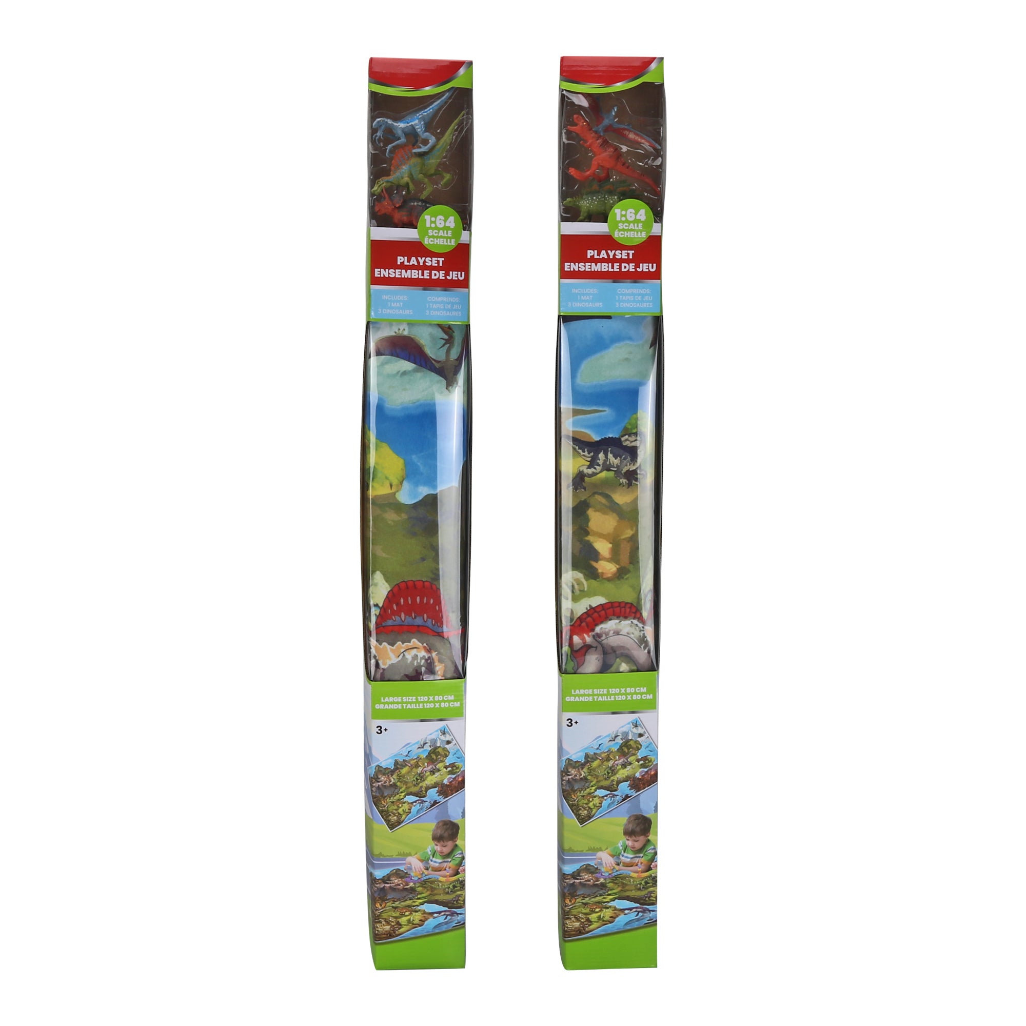 Dinosaur Carpet Set, 31.5in Giant Tiger