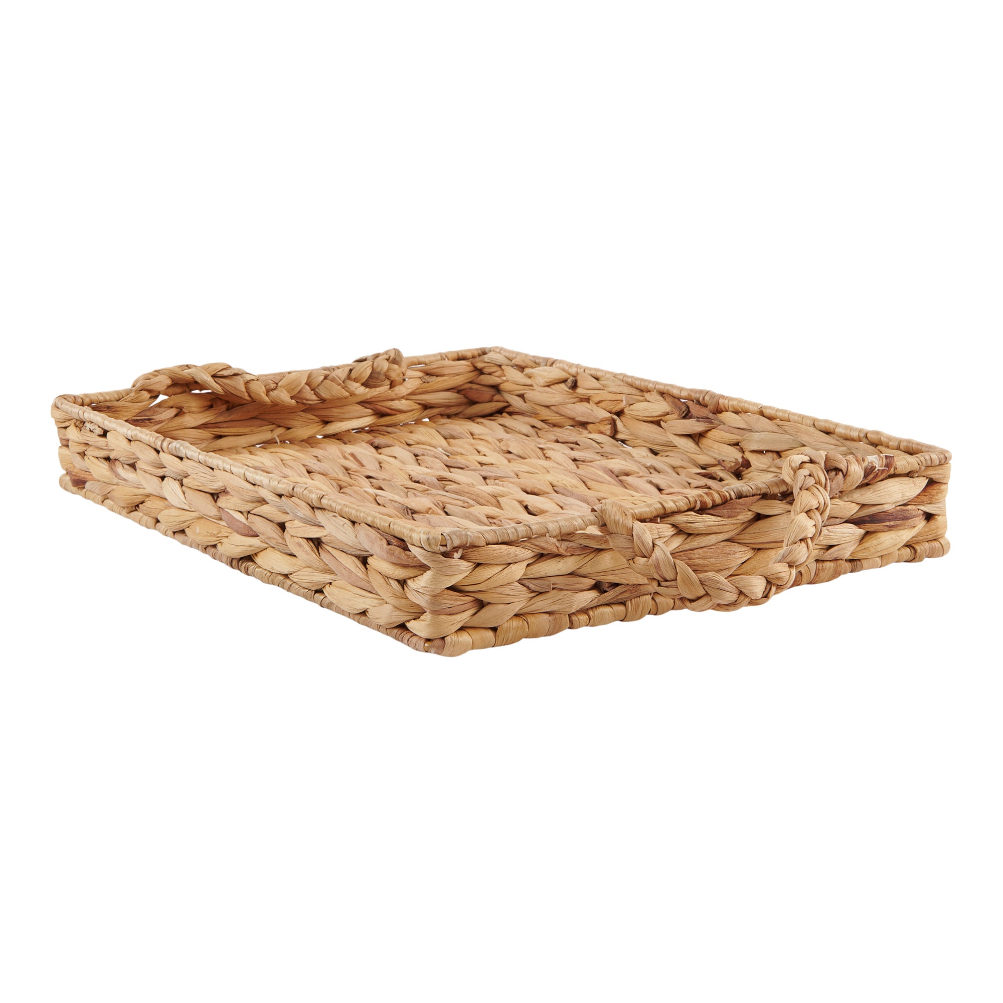 Debbie Travis® Raffia Tray, Brown Giant Tiger
