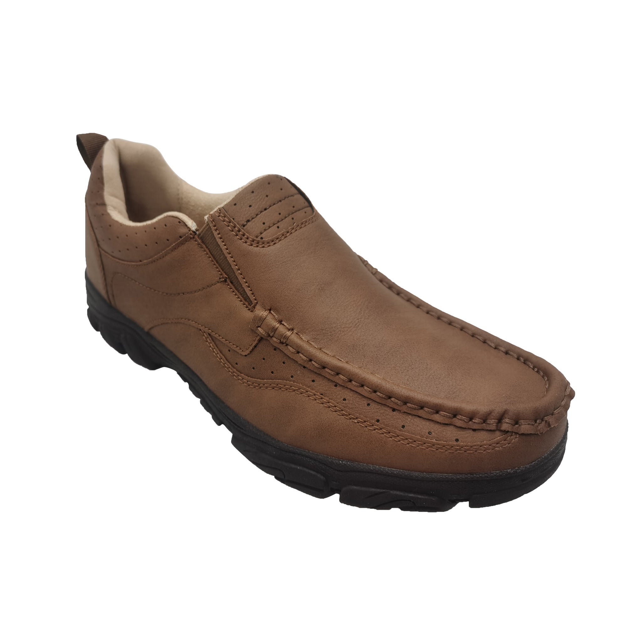 Chaussures fourreau en cuir et microfibre Mountain Ridge pour hommes