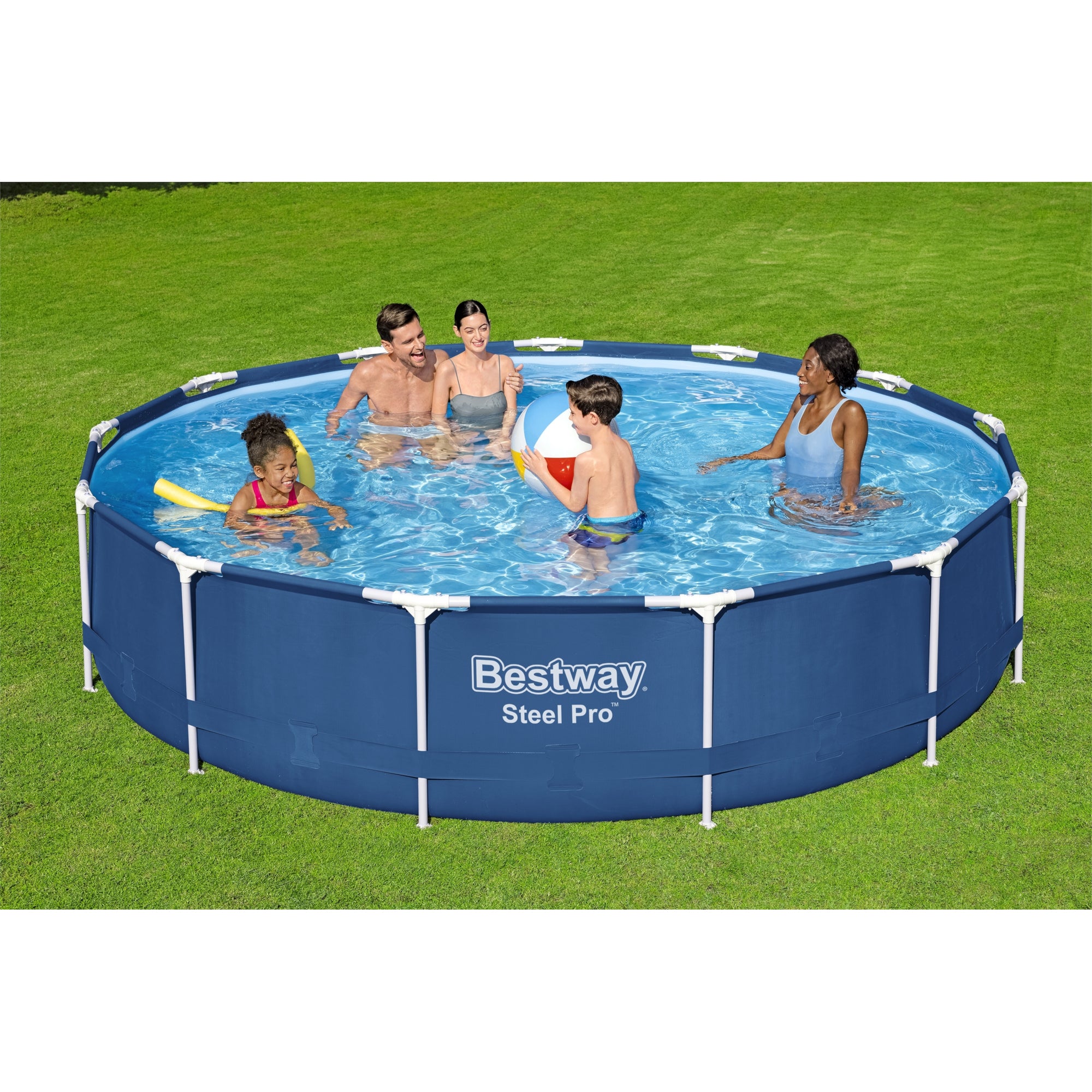 Bestway Steel Pro Above Ground Pool, 13 ft. X 33 in. Giant Tiger