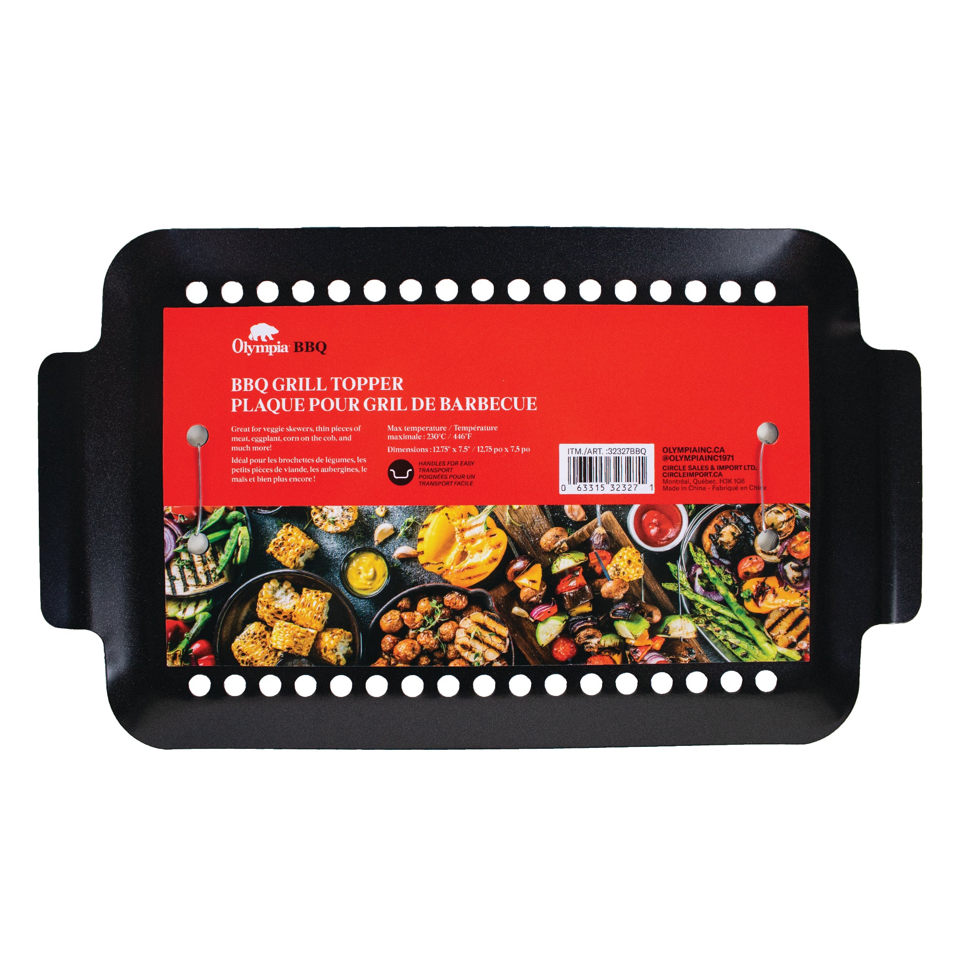 Olympia BBQ Mini Grill Topper Sheet Giant Tiger