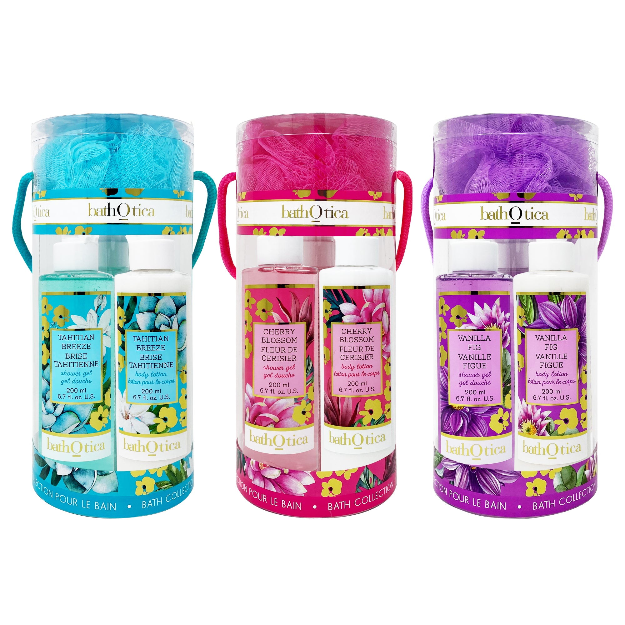 Bath Collection with Pouf, 4Piece Giant Tiger