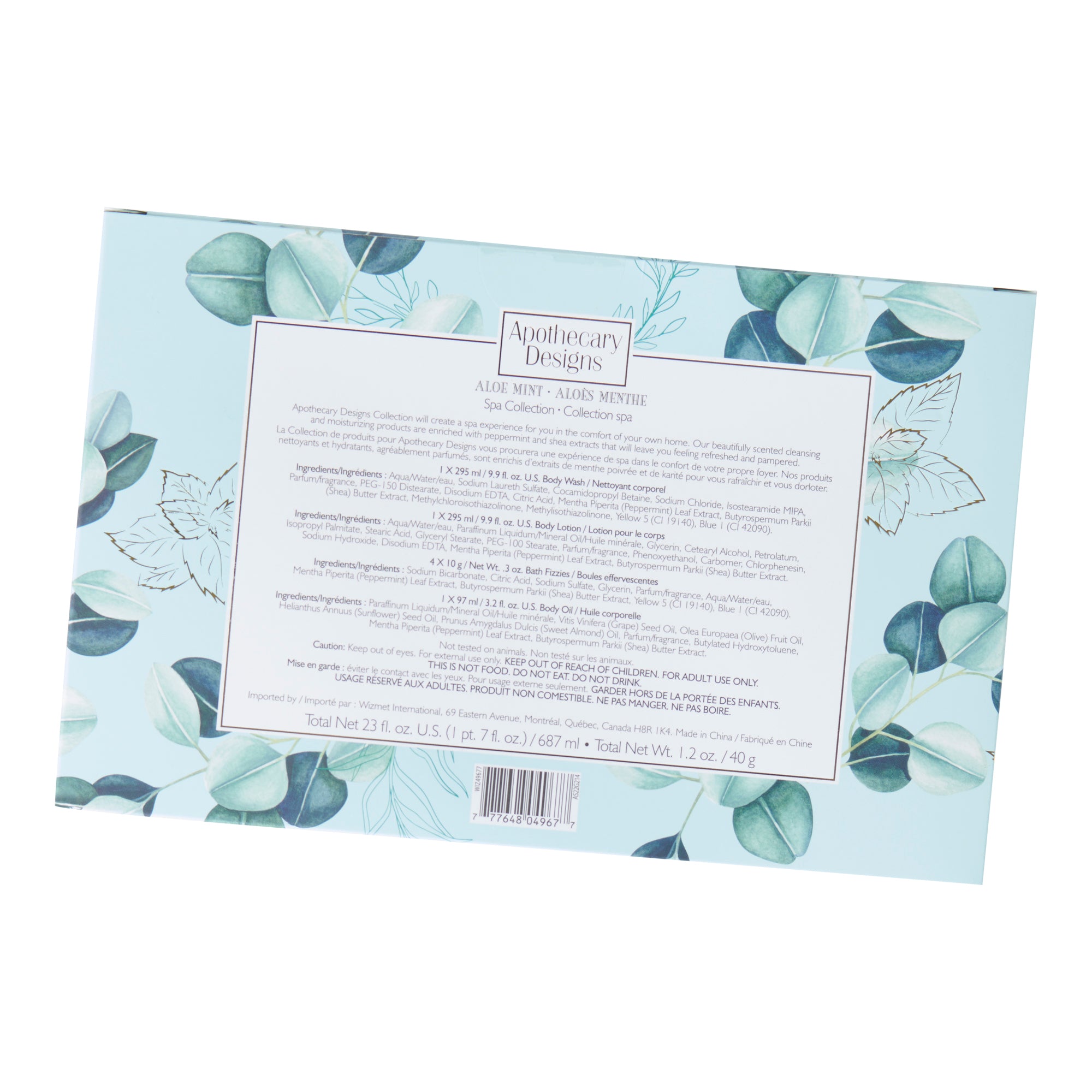 Bath and Body Collection, 4Piece Giant Tiger