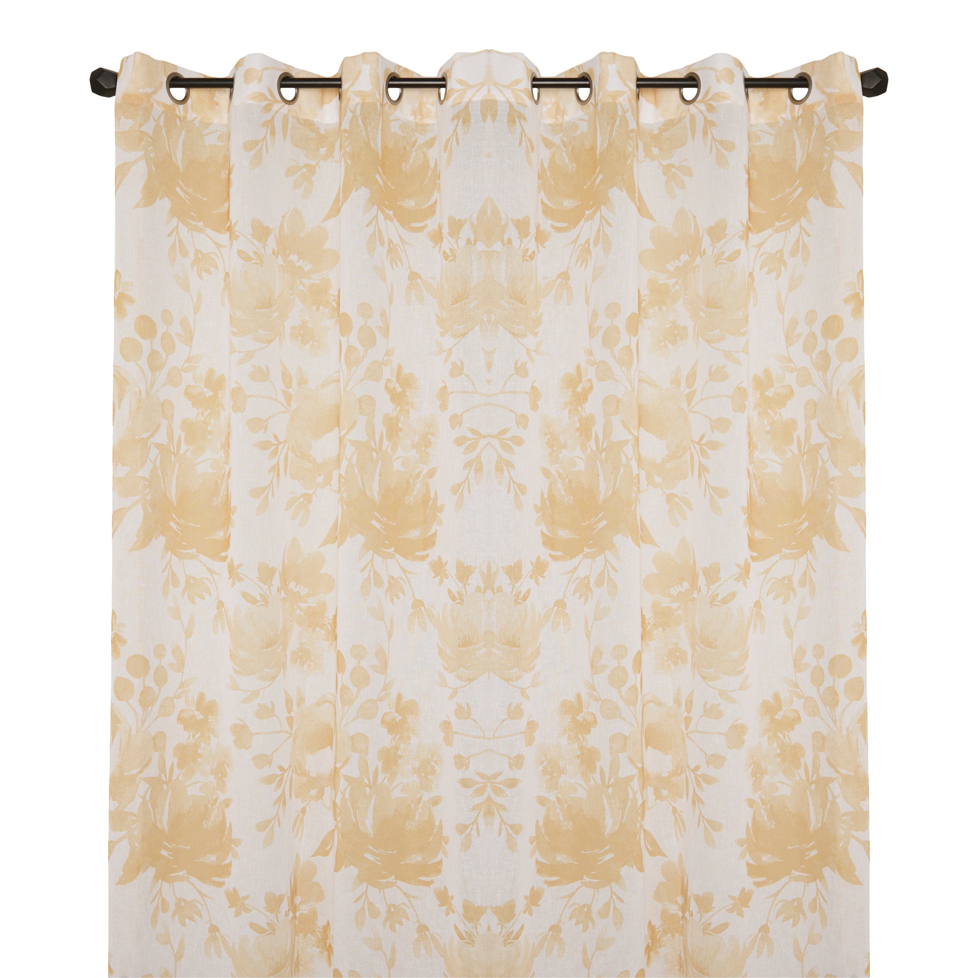 Debbie Travis® Sheer Faux Linen Curtain, 2Pack, 84in Giant Tiger