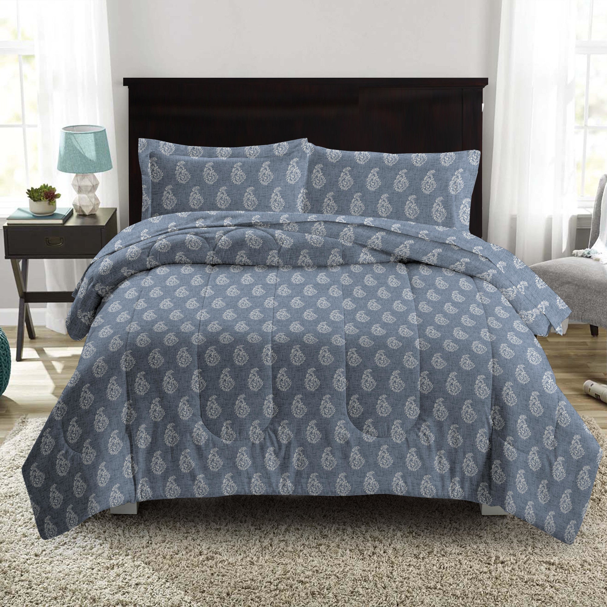 Debbie Travis® Double/Queen Comforter Set, 3Piece Giant Tiger