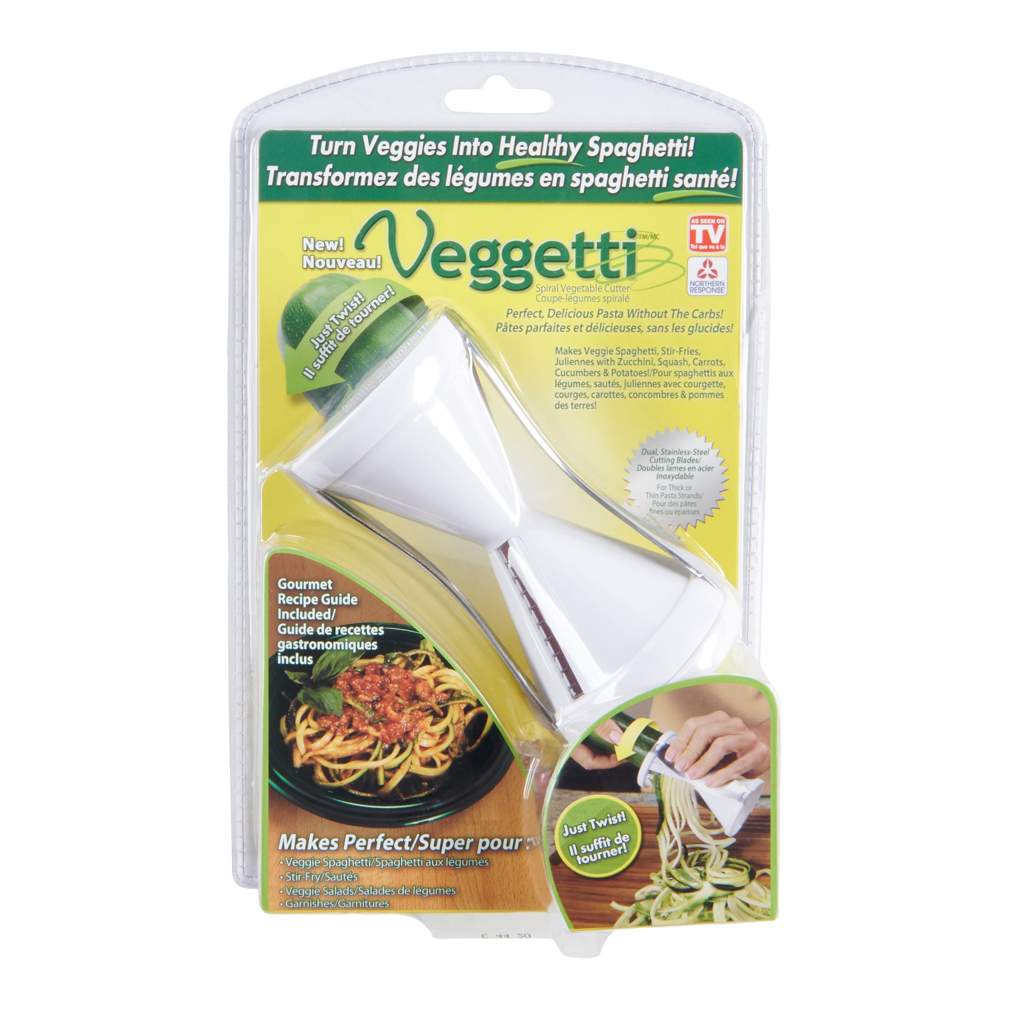 As Seen On TV Veggetti Vegetable Cutter Giant Tiger