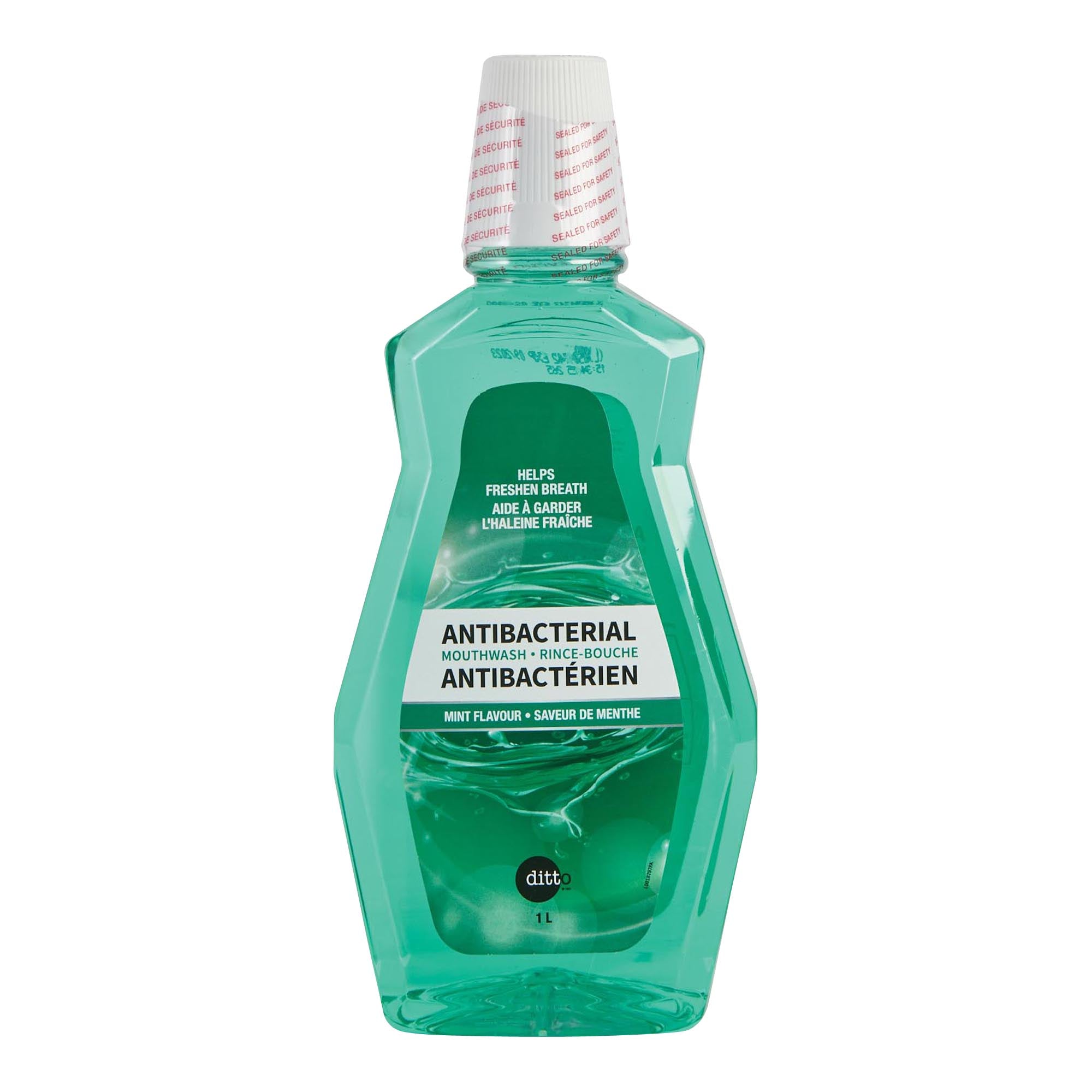 Ditto Mint Flavoured AntiBacterial Mouthwash, 1L Giant Tiger