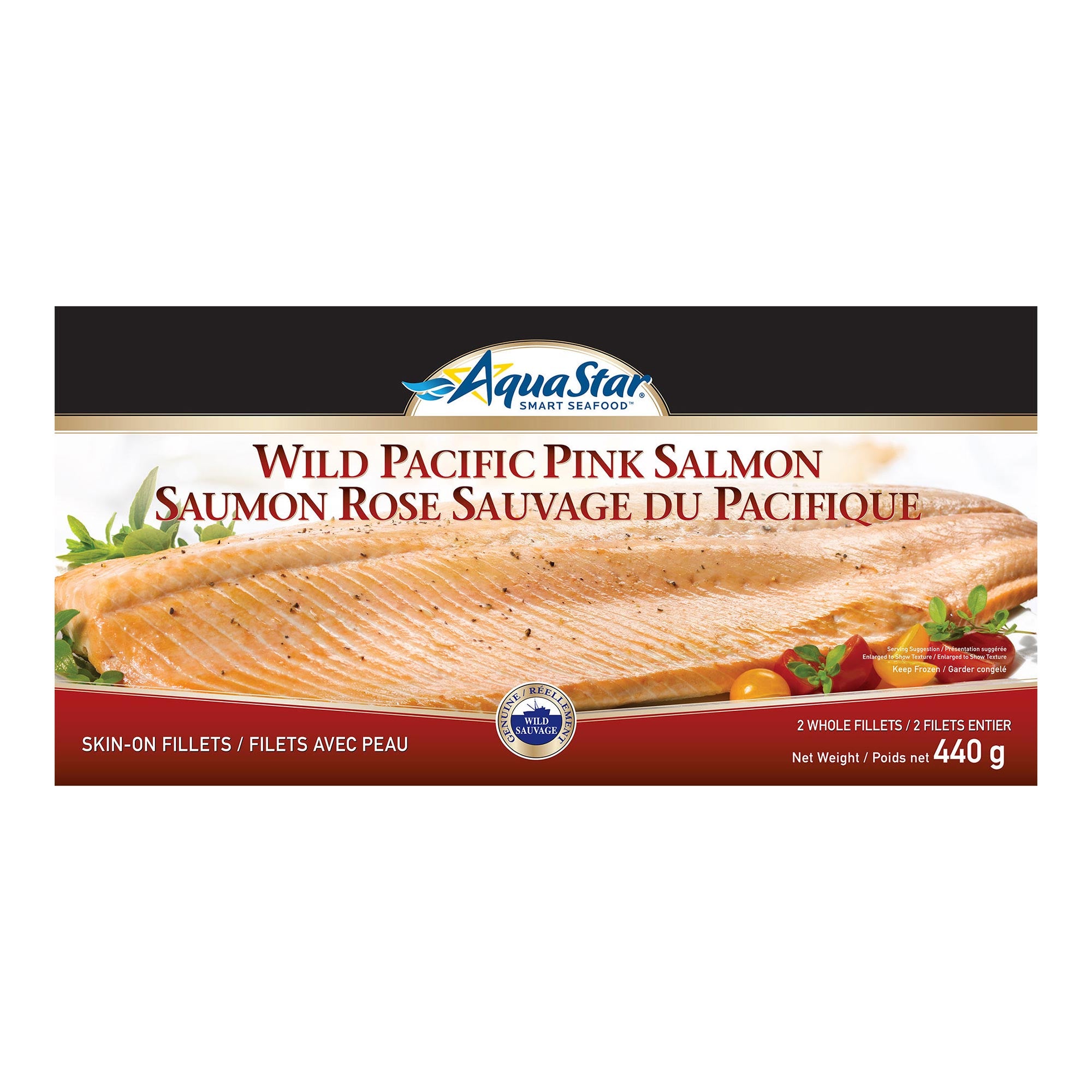 Aqua Star Wild Pacific Pink Salmon 440g Giant Tiger
