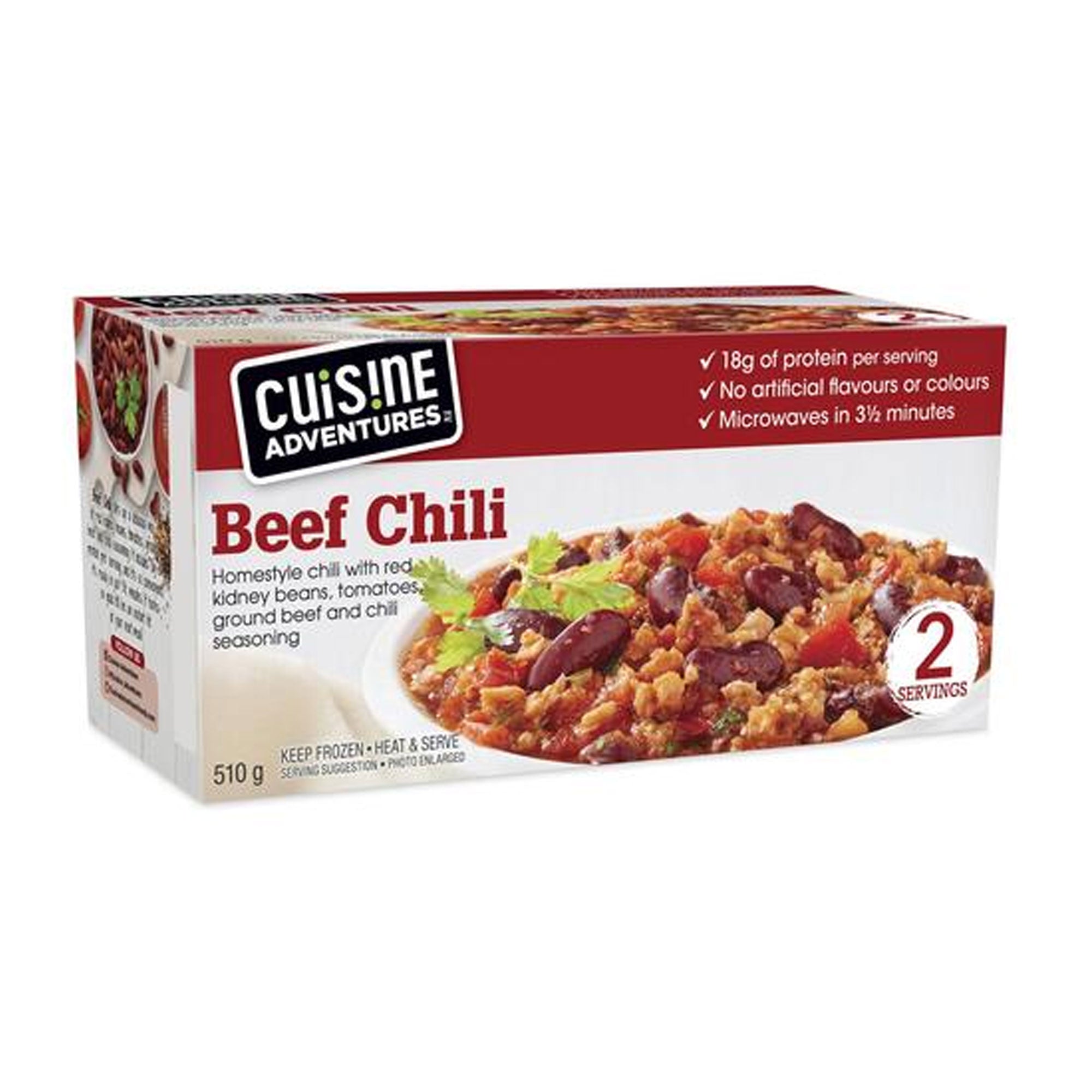 Cuisine Adventures Beef Chili, 510g Giant Tiger