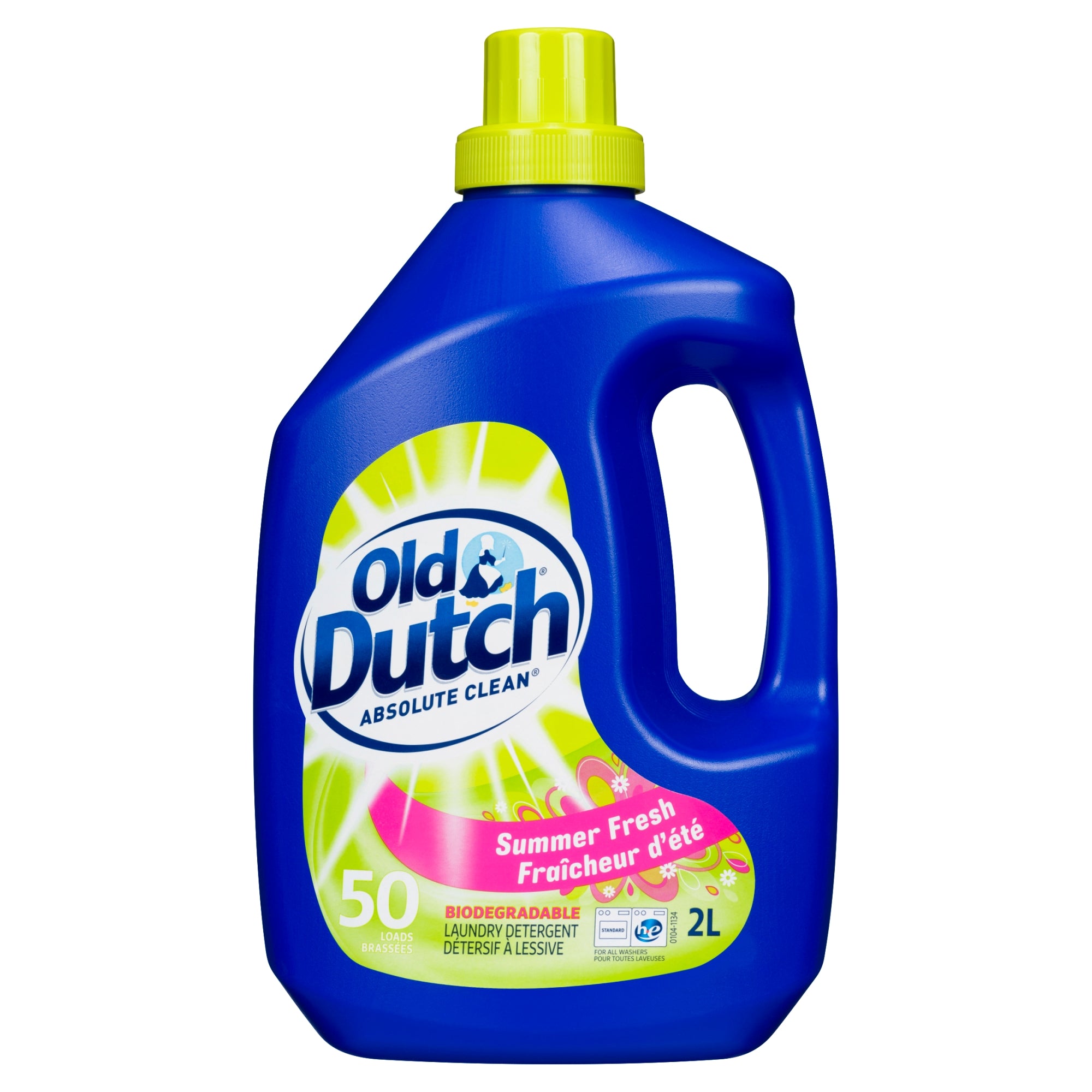 Old Dutch Absolute Clean Summer Fresh Biodegradable Laundry Detergent