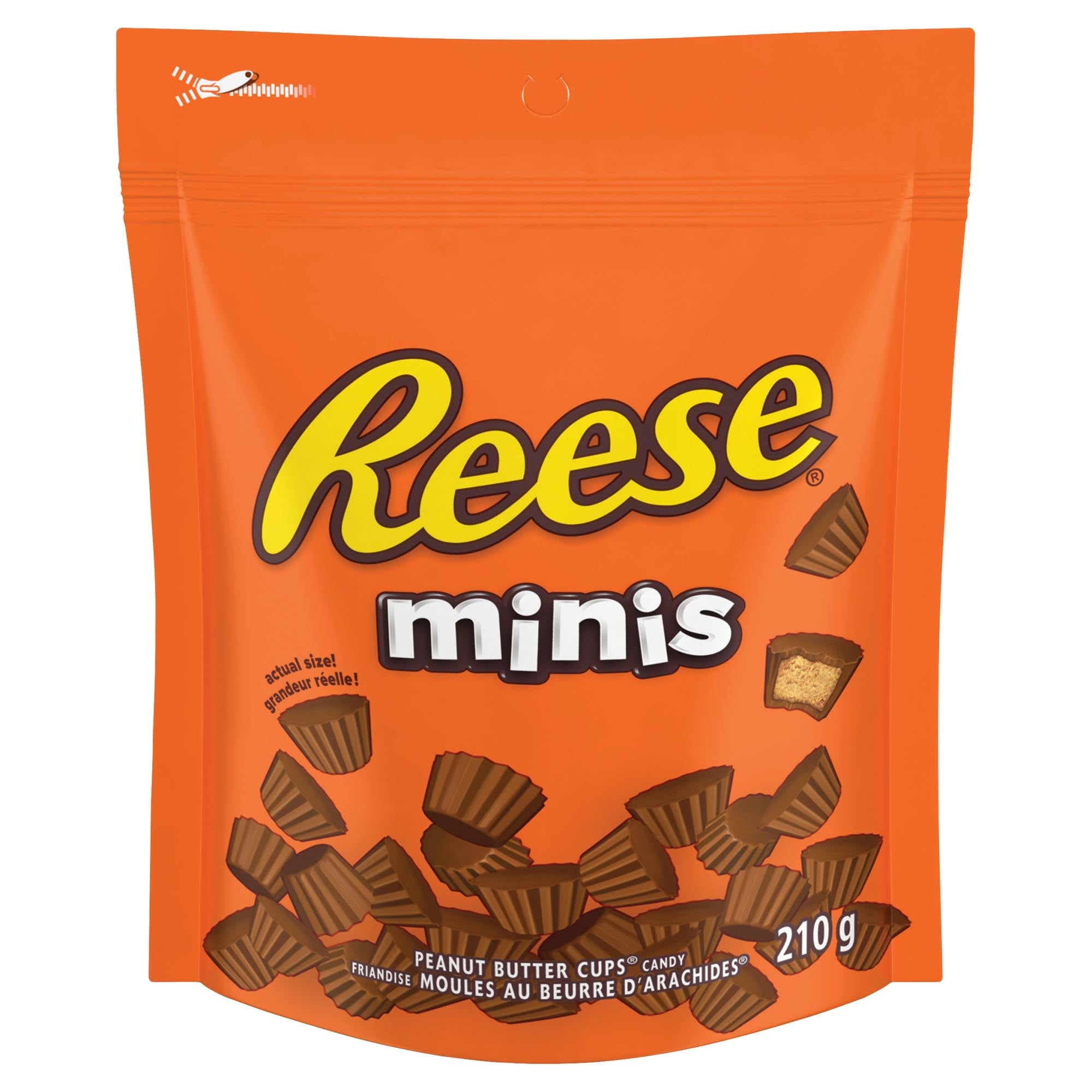 Reese Minis Candy Peanut Butter Cups, 210g Giant Tiger