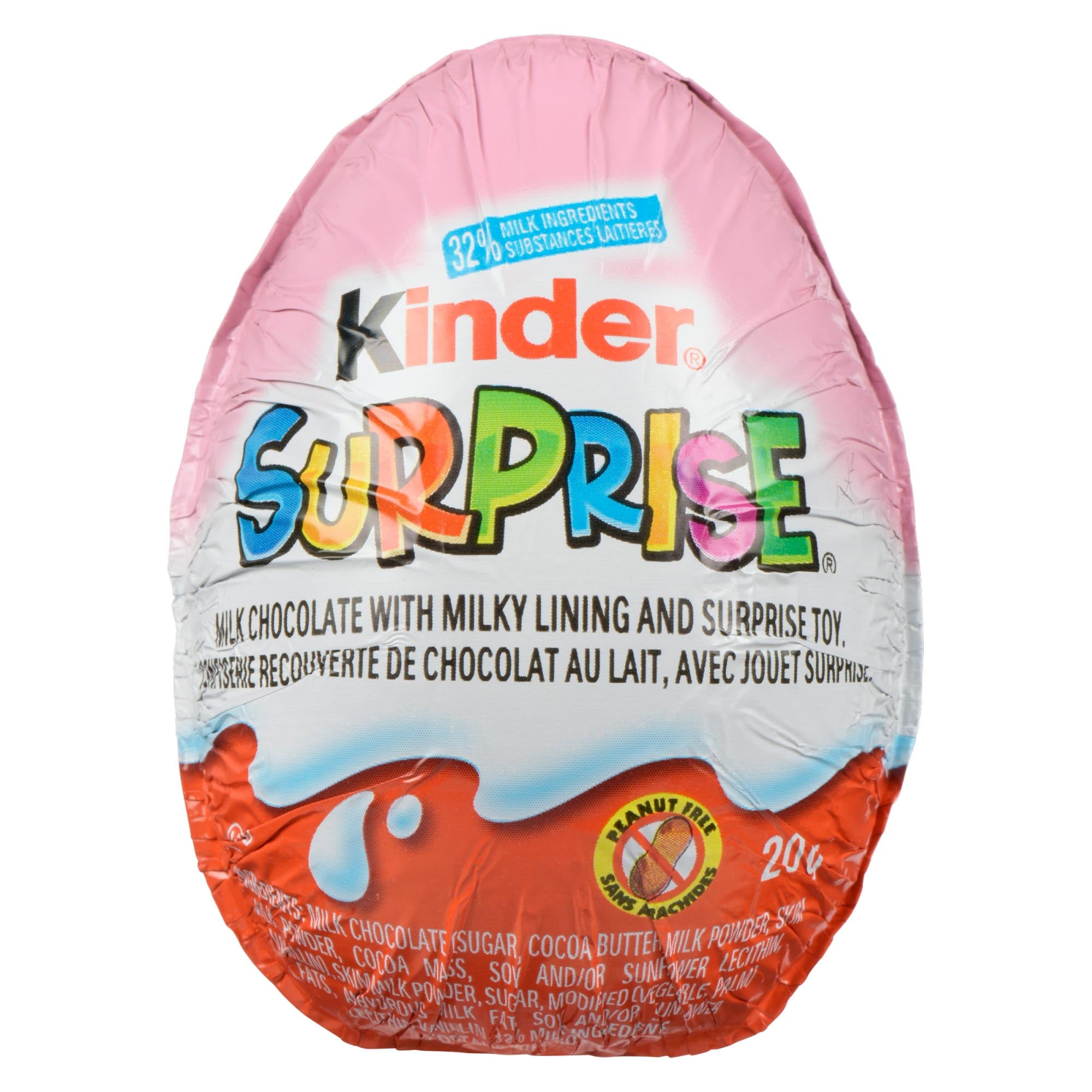 Kinder Surprise Milk Chocolate With Milky Lining And Surprise Toy 20 kinder-surprise-milk-chocolate-with-milky-lining-and-surprise-toy-20