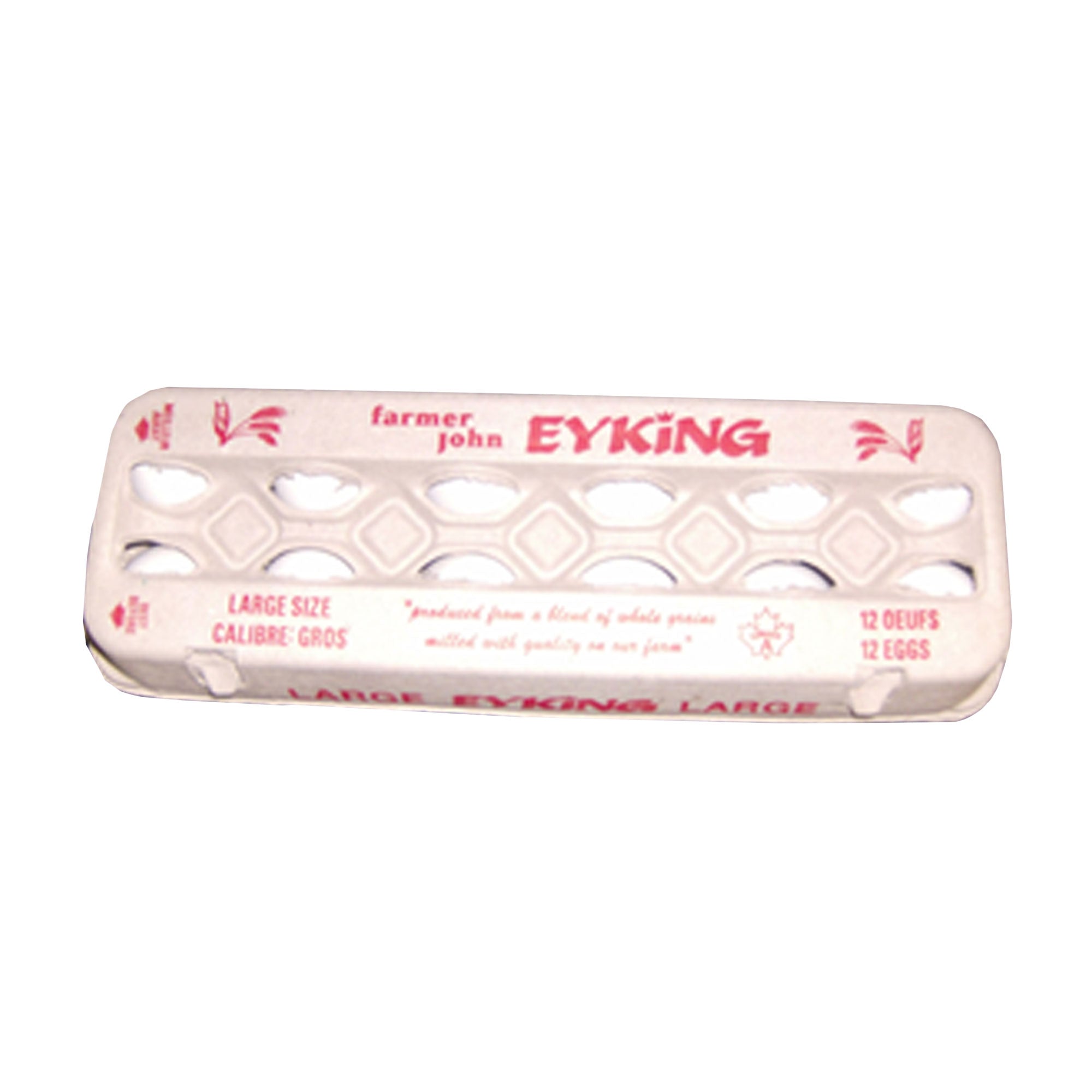 Farmer John Eggs, Large, 12Pack Giant Tiger