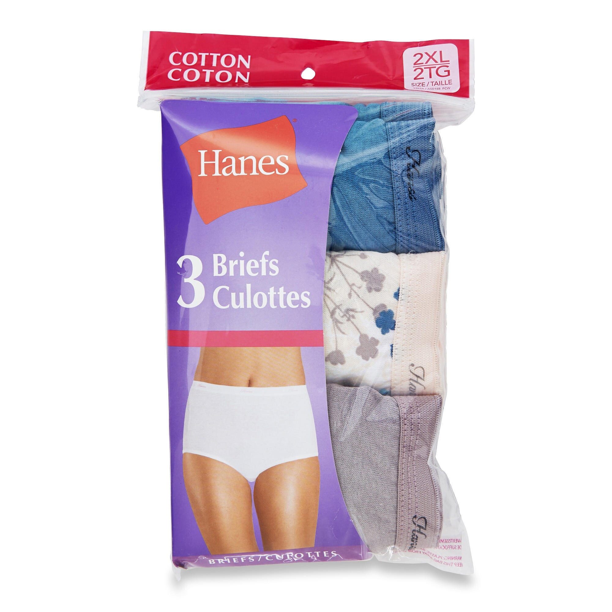 Hanes Women's Plus Cotton Briefs 3pk. – Giant Tiger