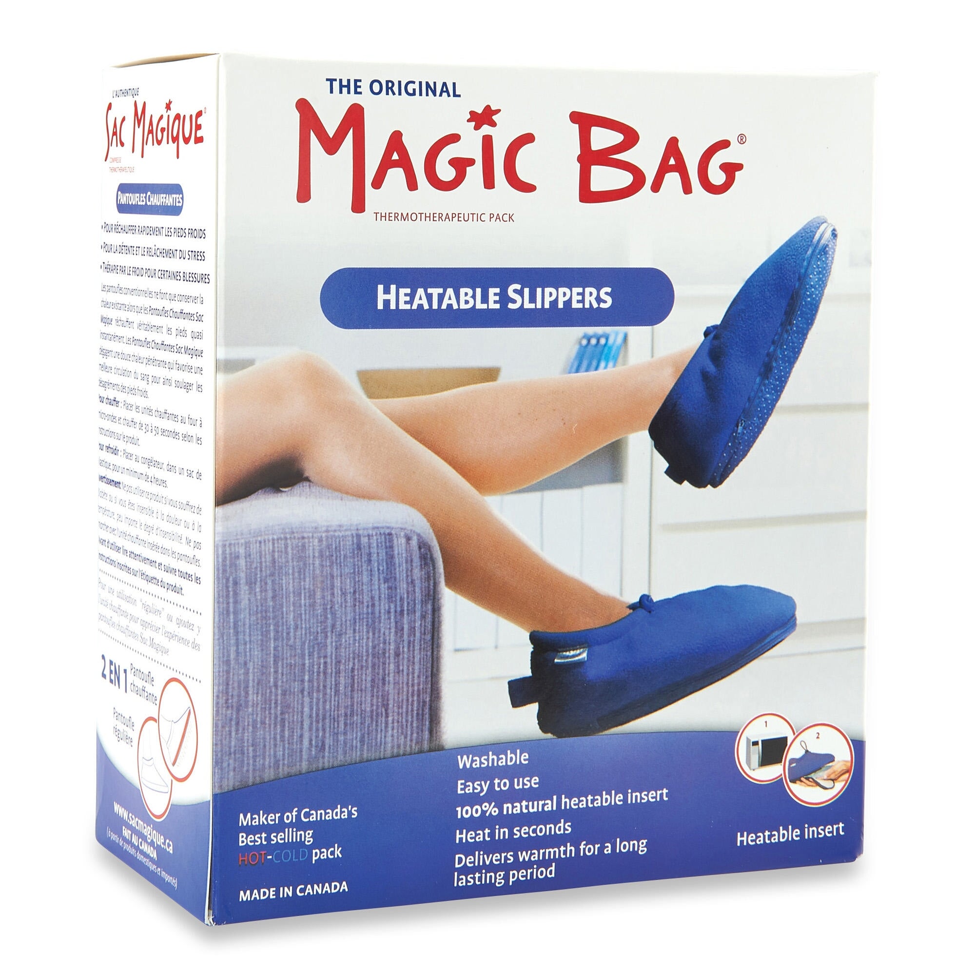Magic Bag Heatable Slippers - Large – Tiger