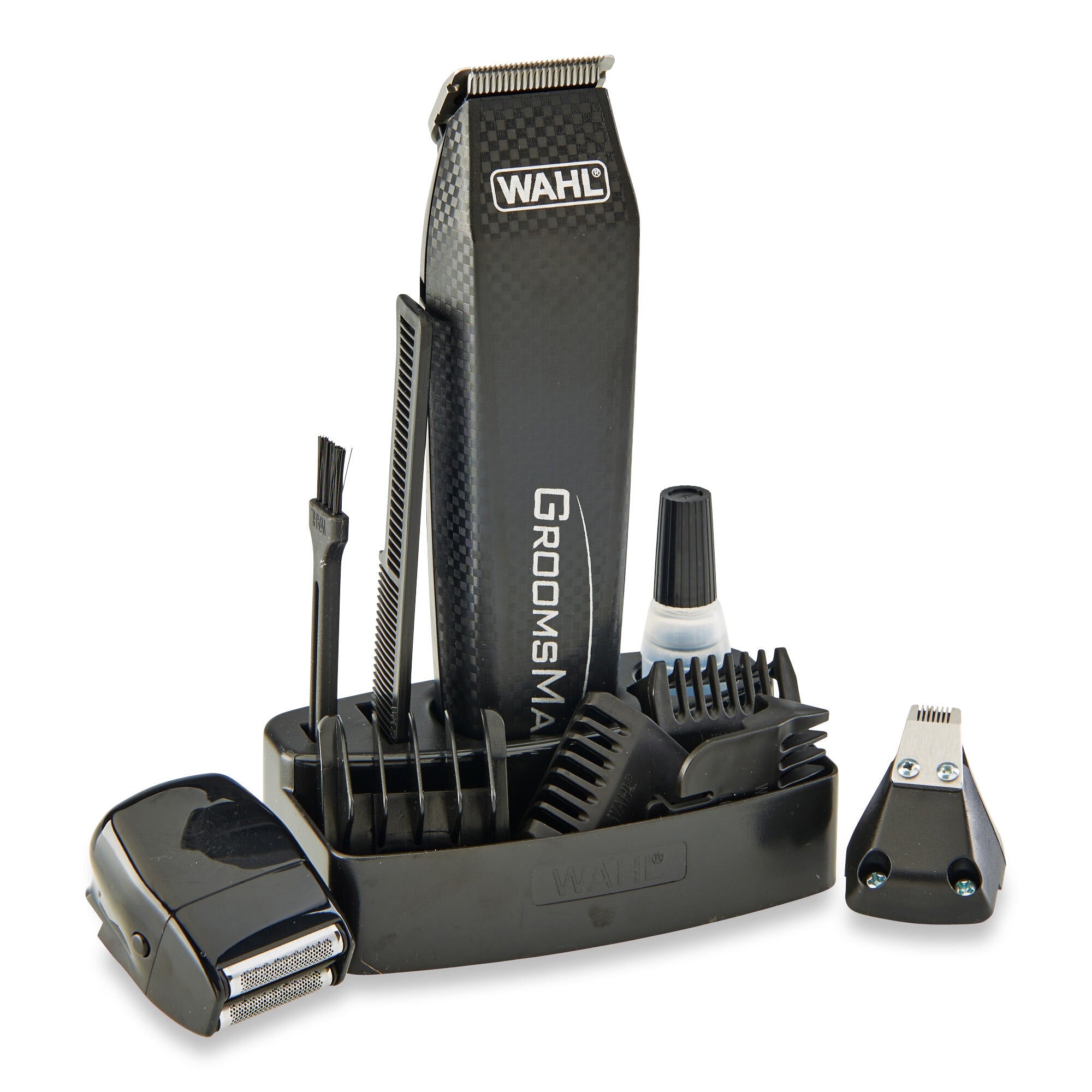 Wahl GroomsMan All-in-One Battery Trim Set with 6 Position Beard