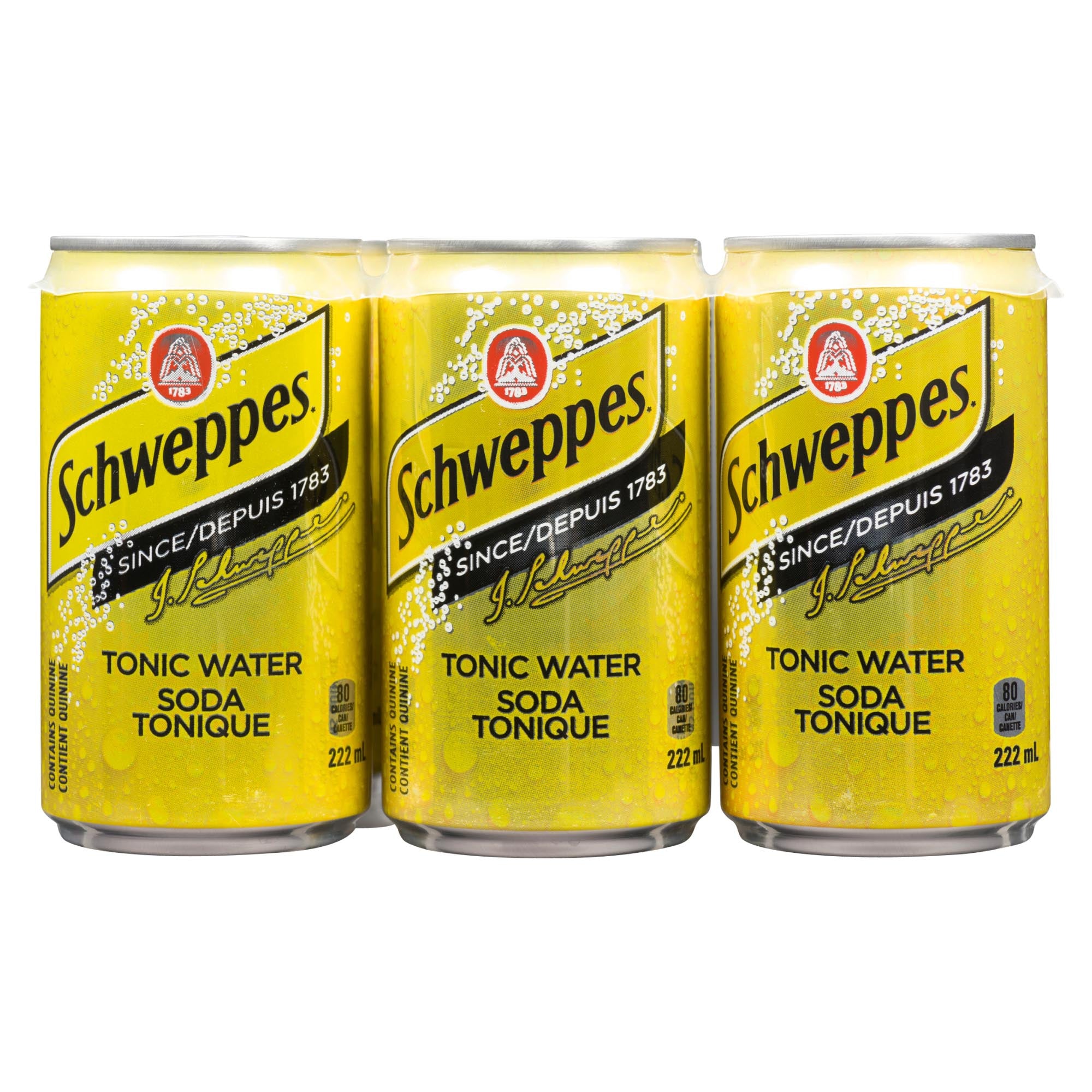 Schweppes Mini Tonic Water 6pk. 222ml Giant Tiger