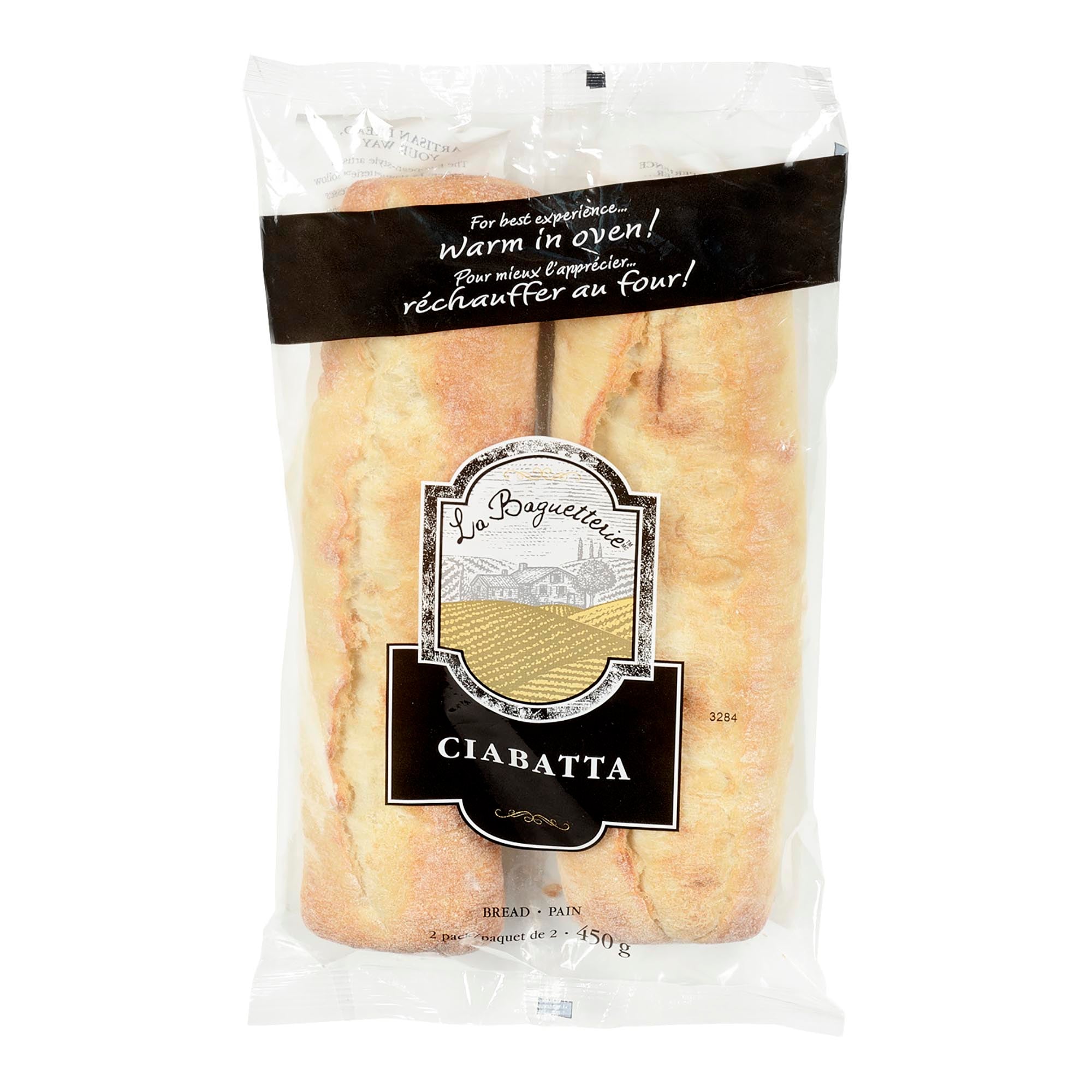 Ace Bakery Ciabatta Baguette, 450g Giant Tiger
