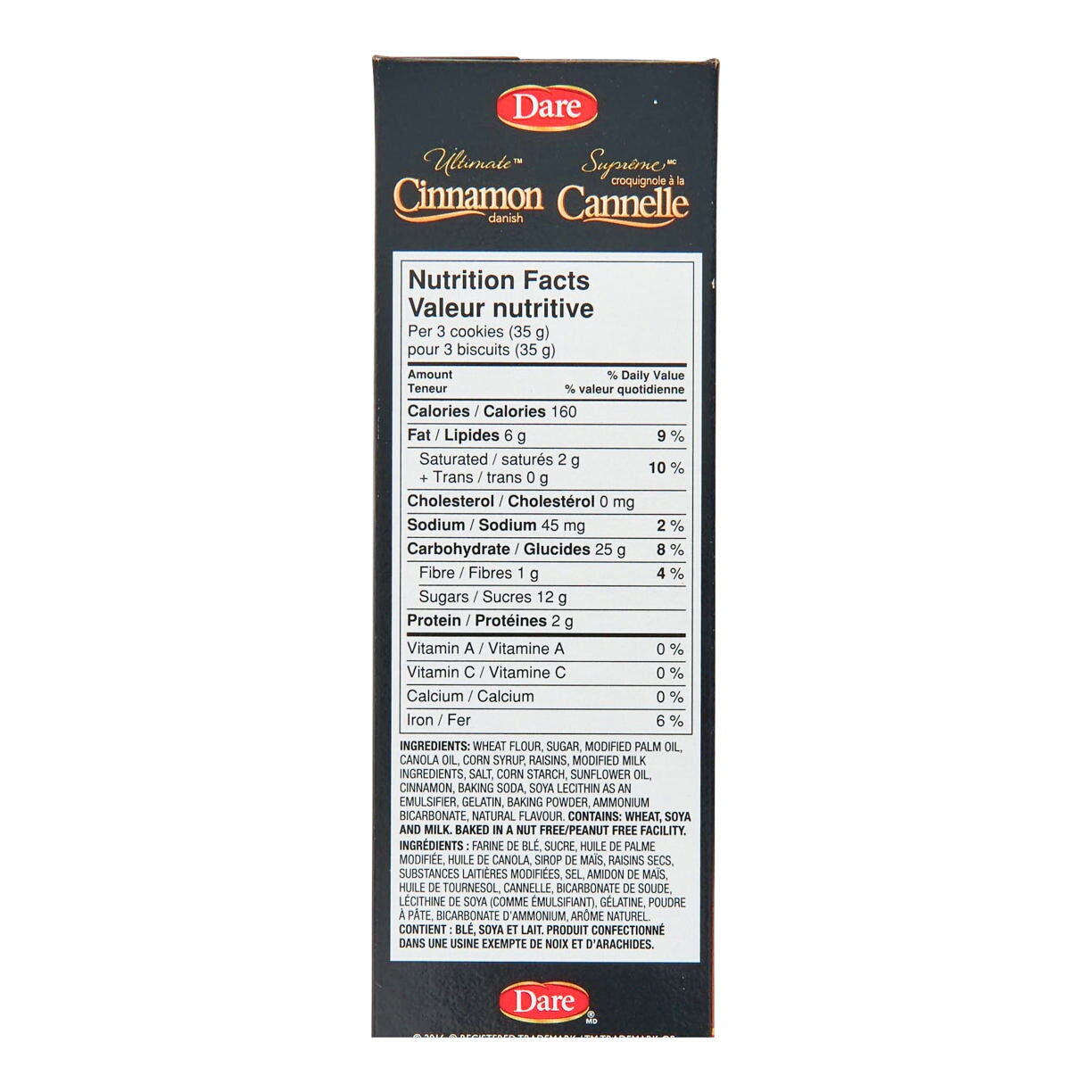 Dare Ultimate Cinnamon Danish Cookies 300g Giant Tiger