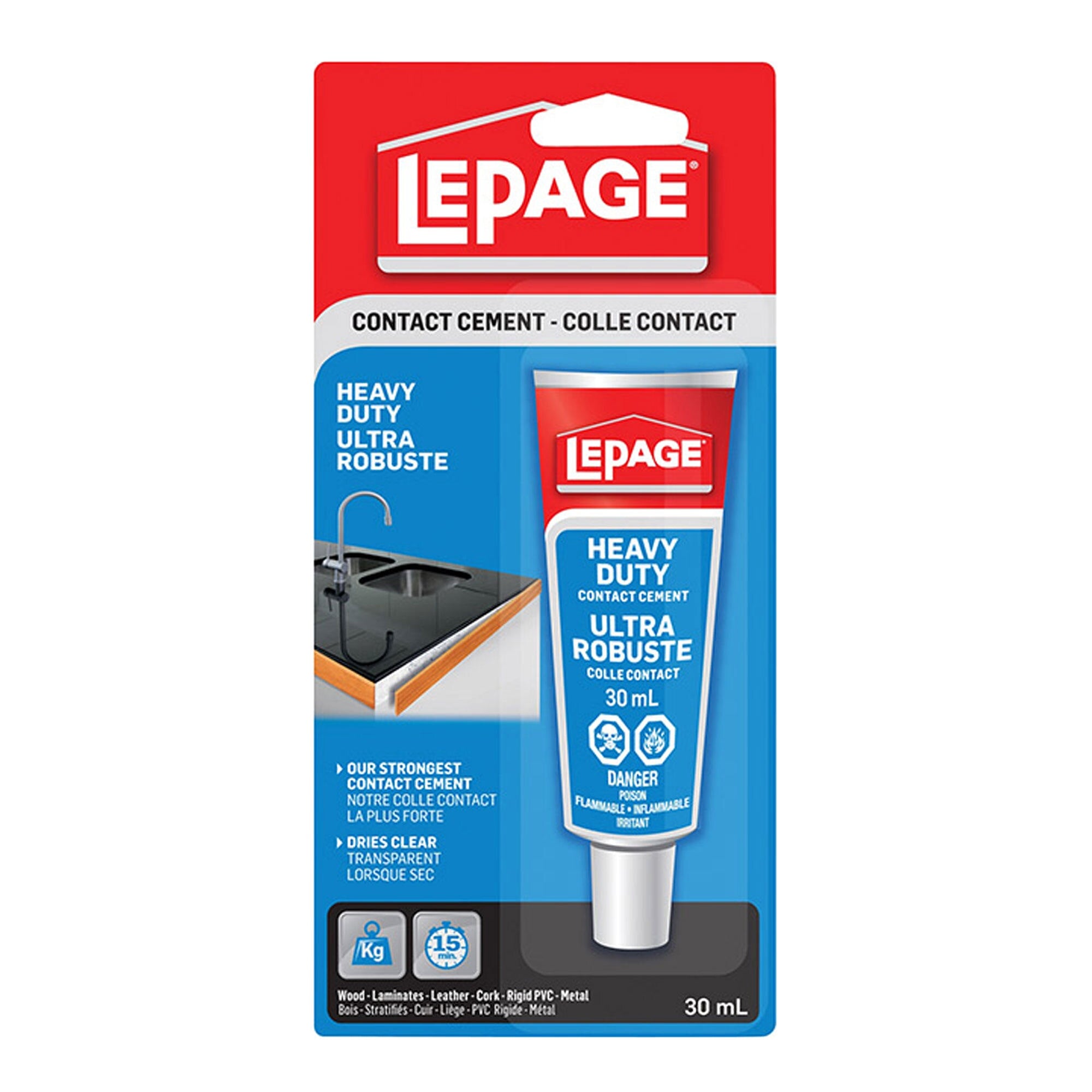 LePage Heavy Duty Contact Cement, 30mL Giant Tiger