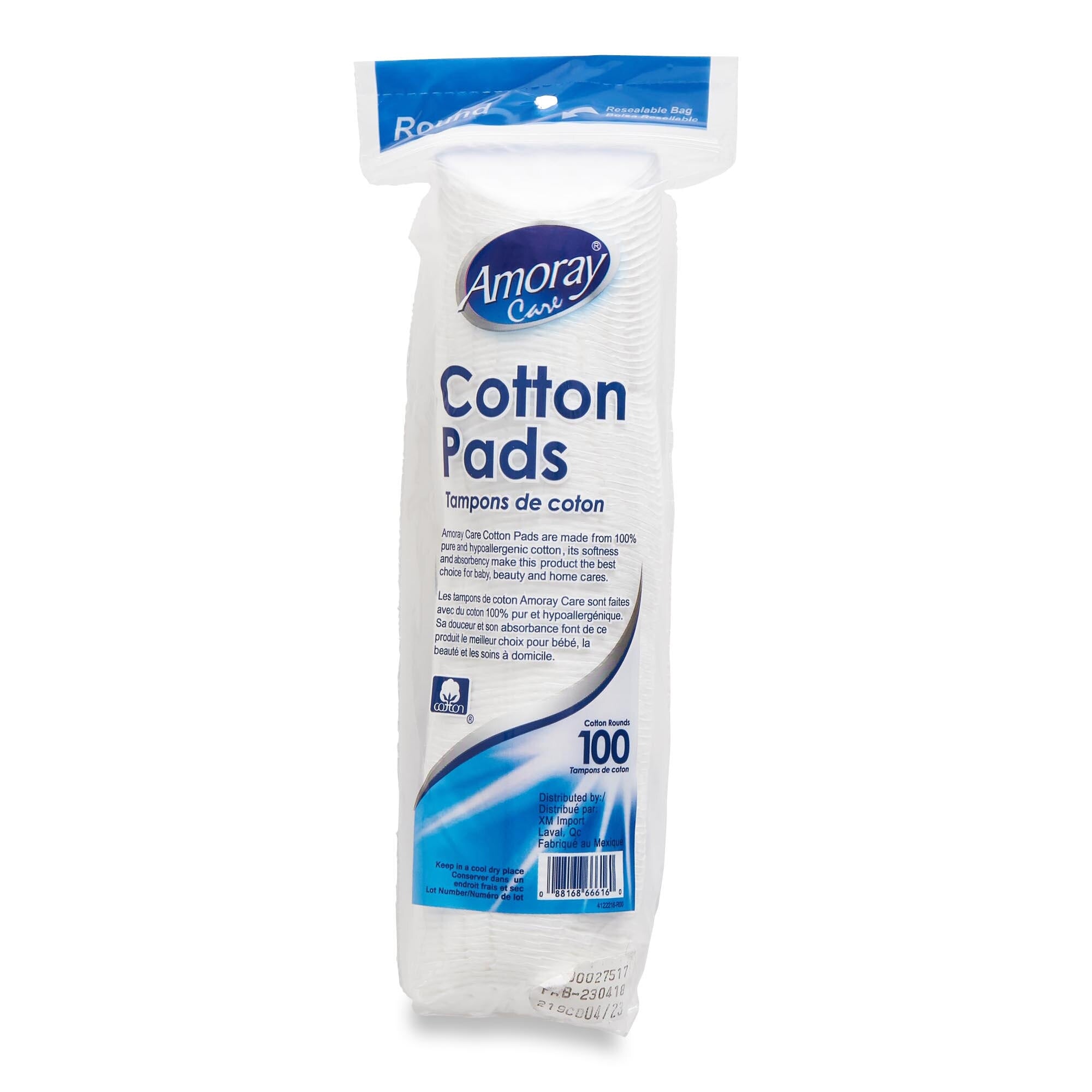 Amoray Care Cotton Pads 100pk. Giant Tiger