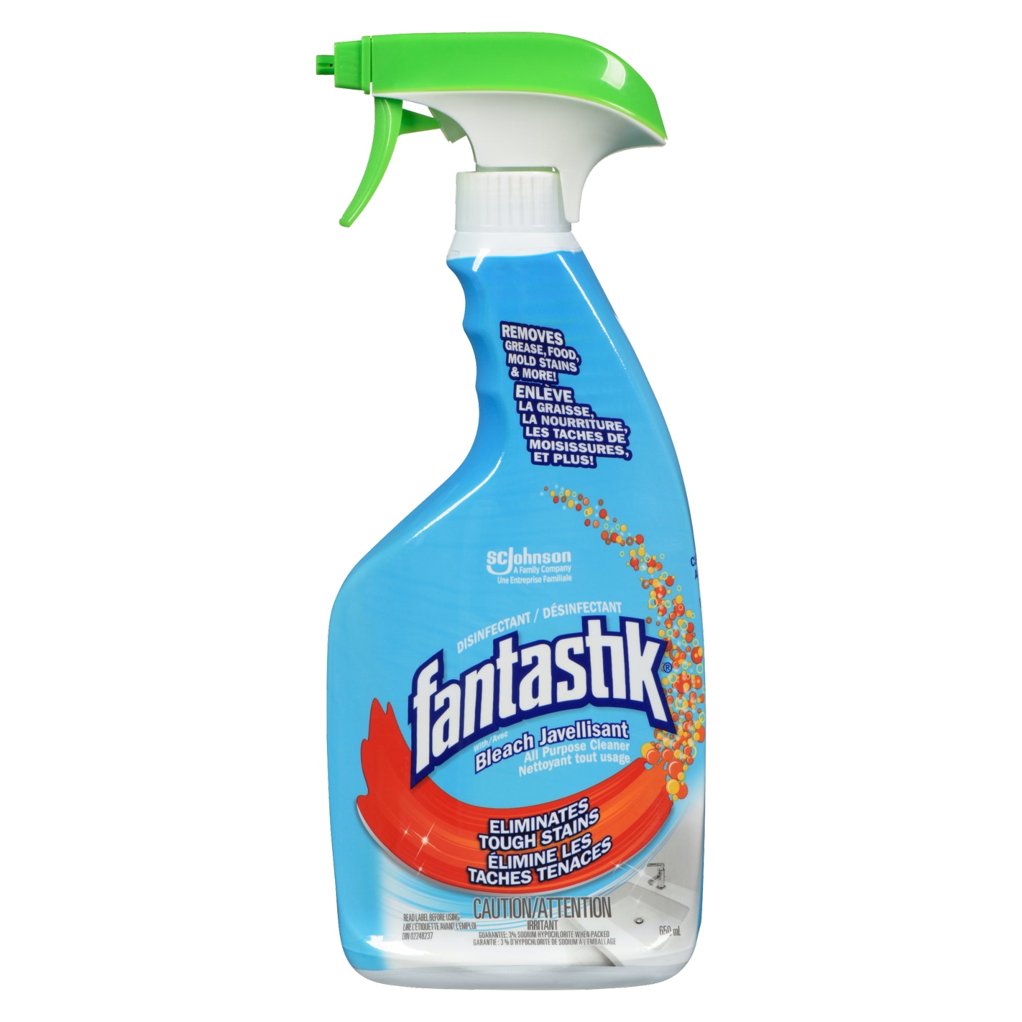 Fantastik AllPurpose Cleaner with Bleach, 650mL Giant Tiger
