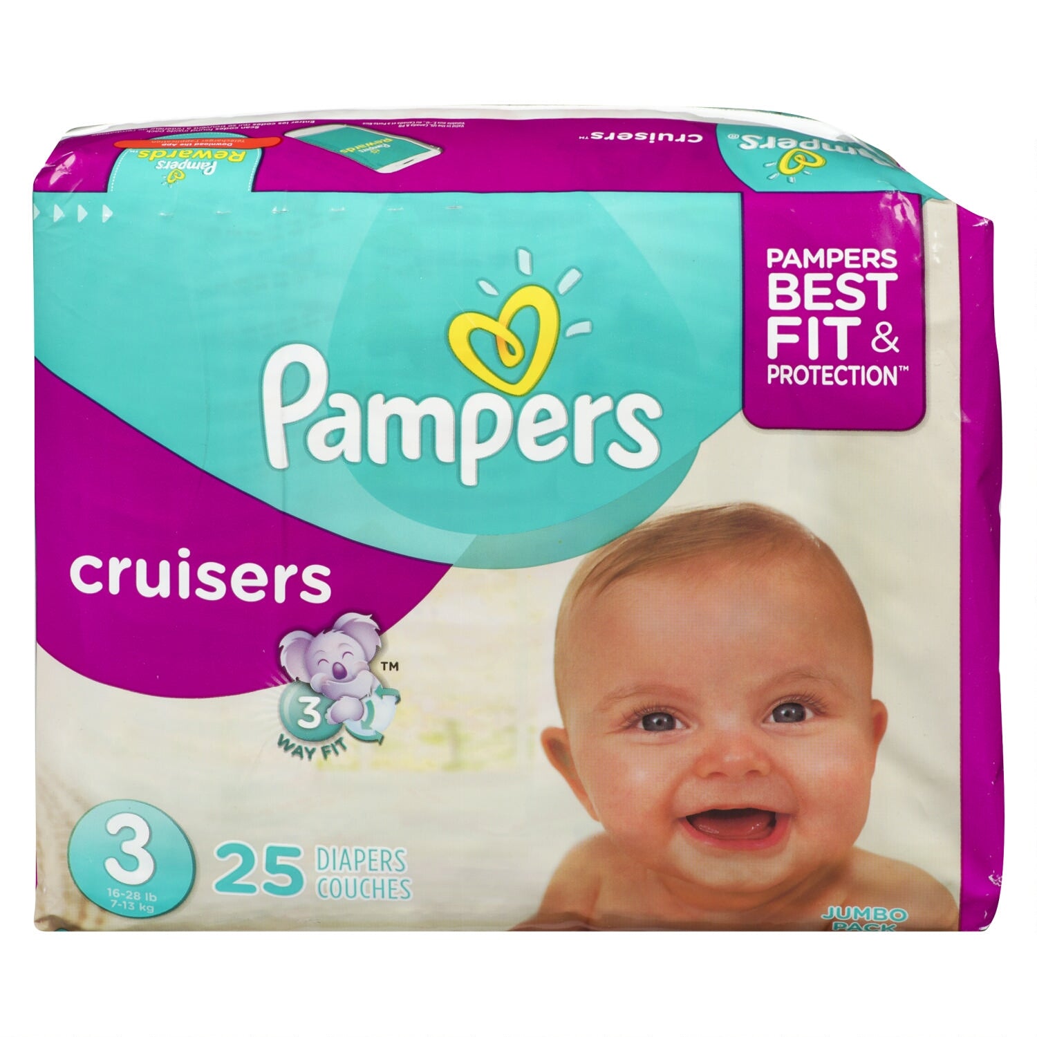 Pampers Cruisers Extra Absorbent Diapers, 3, 25Pack Giant Tiger