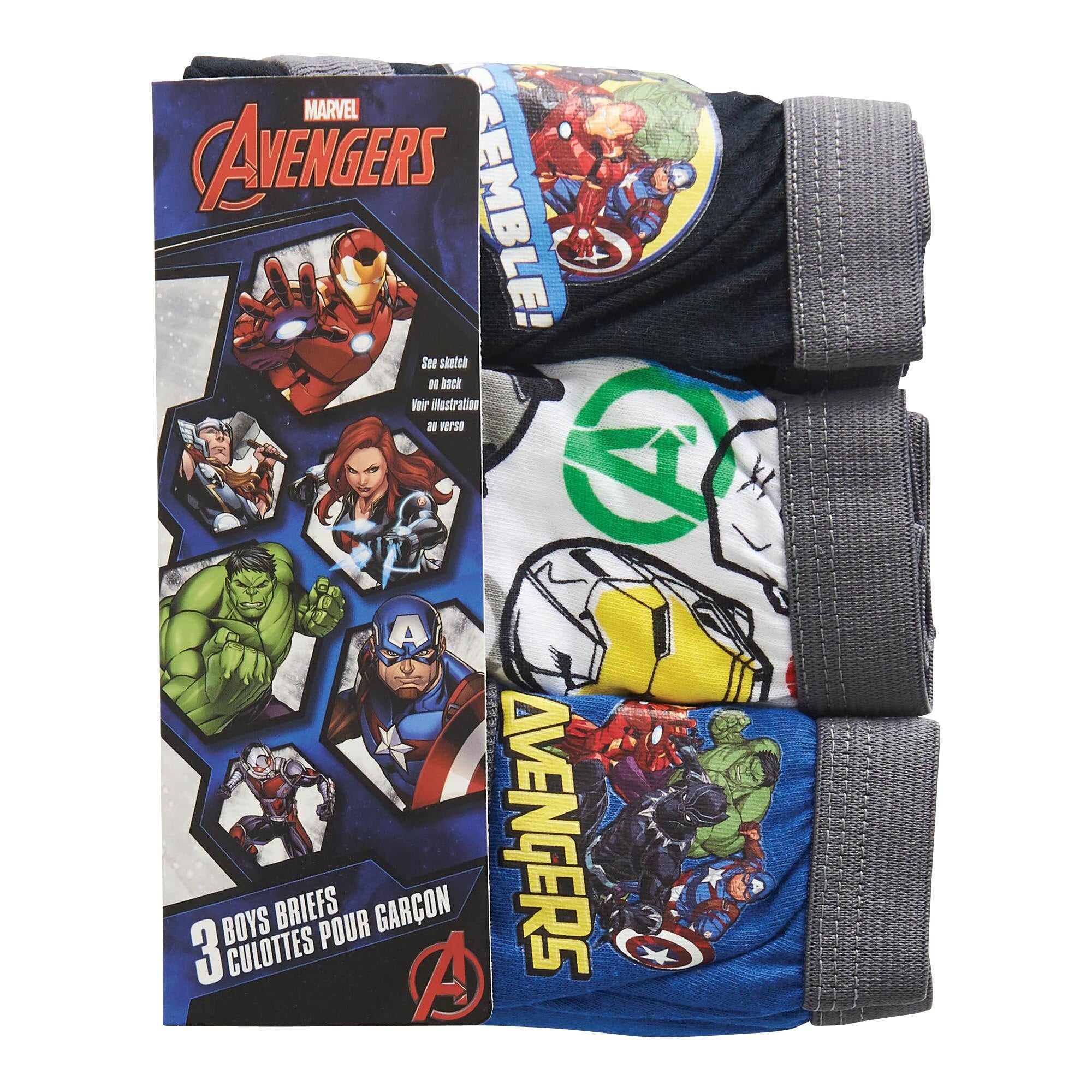 Boys Licensed Avengers Brief Underwear 3pk. - 2-6X – Giant Tiger