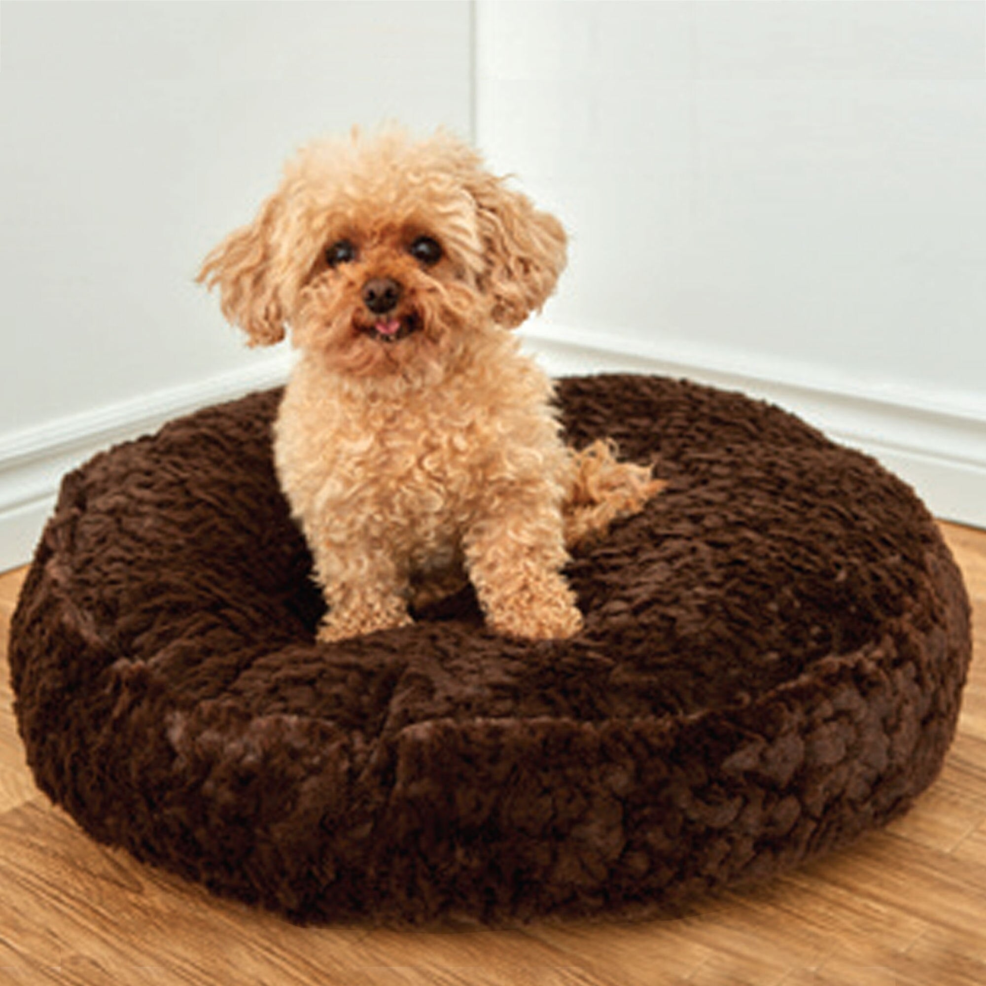 Round Pet Bed with Gusset 22in. Giant Tiger