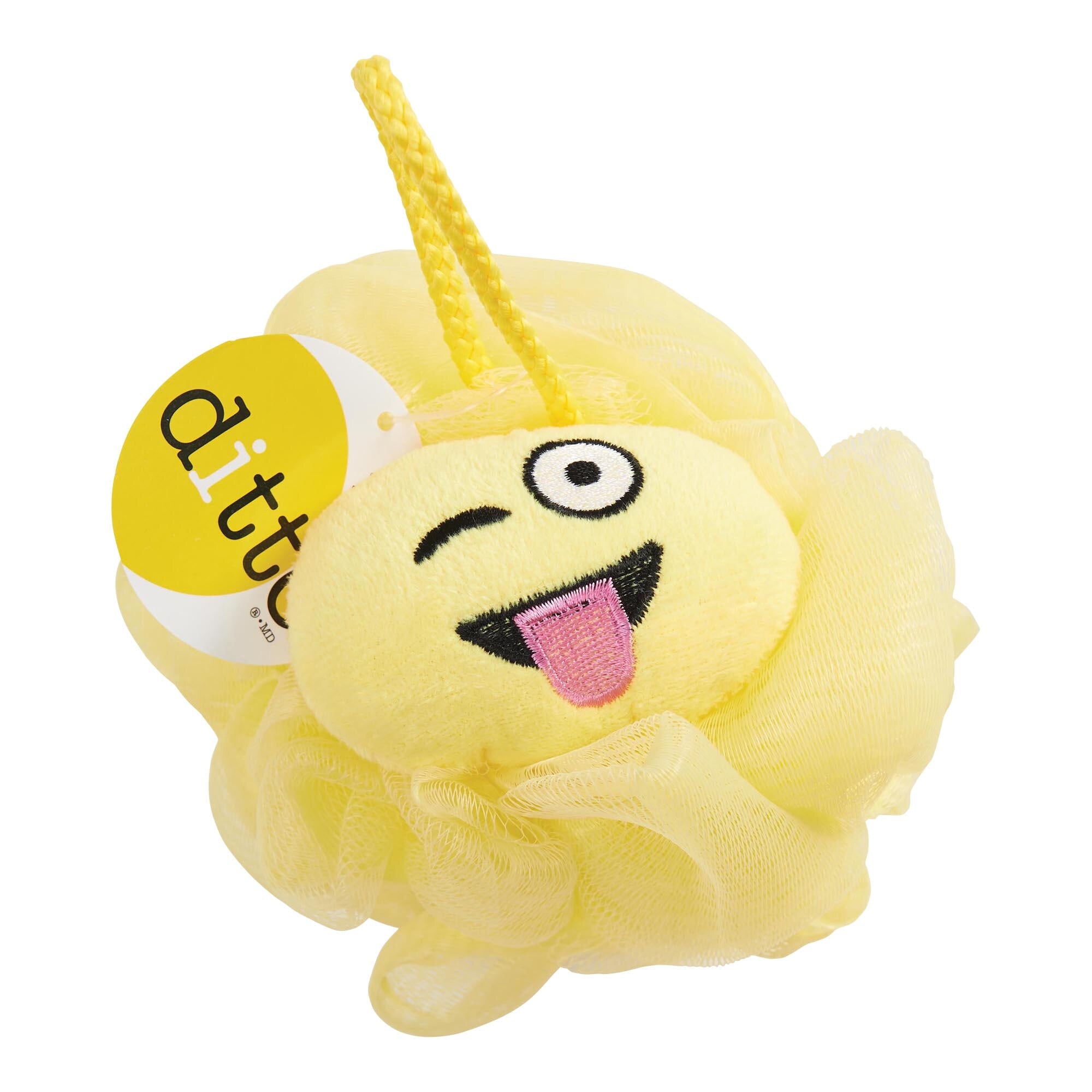 Ditto Emoji Bath Pouf Giant Tiger