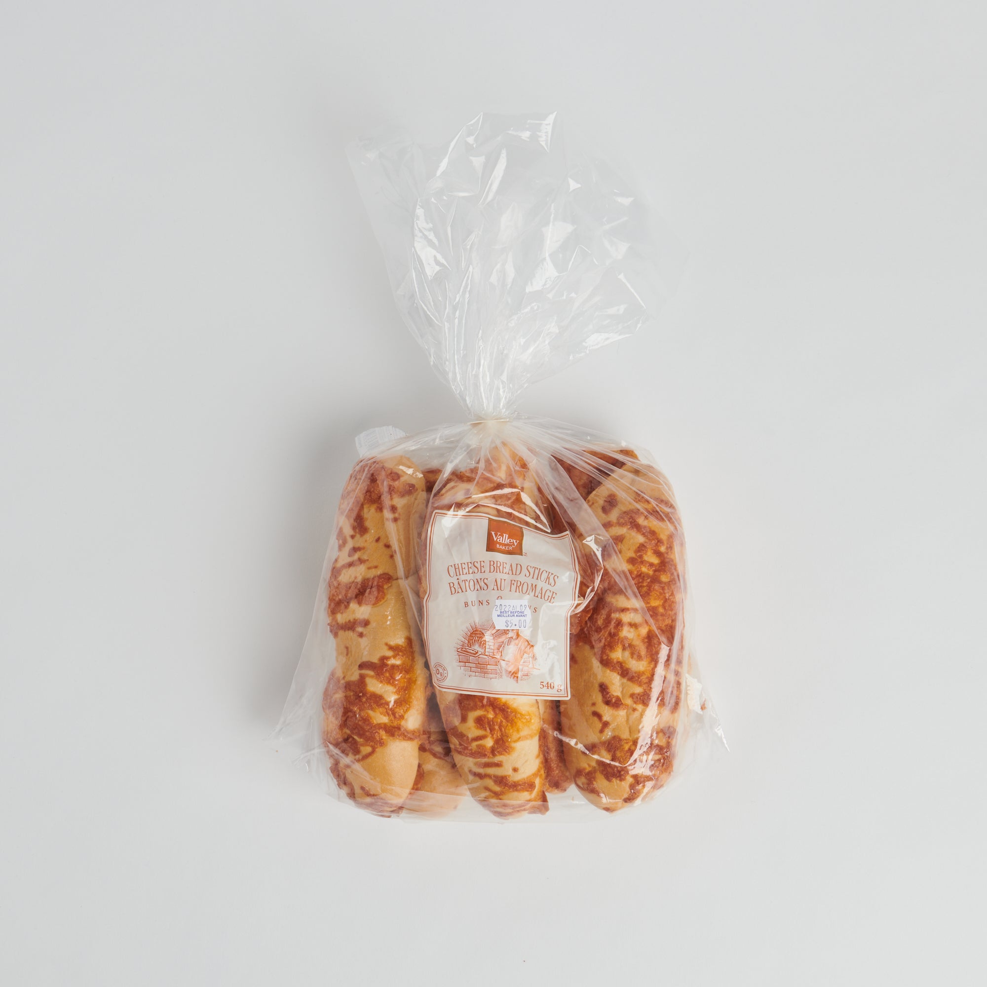 Valley Baker Cheese Bread Sticks, 6pack, 540g Giant Tiger