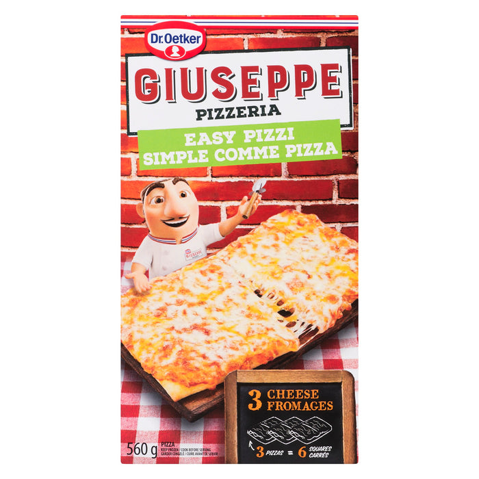 Pizza 3 fromages Giuseppe Pizzeria de Dr. Oetker - 560 g