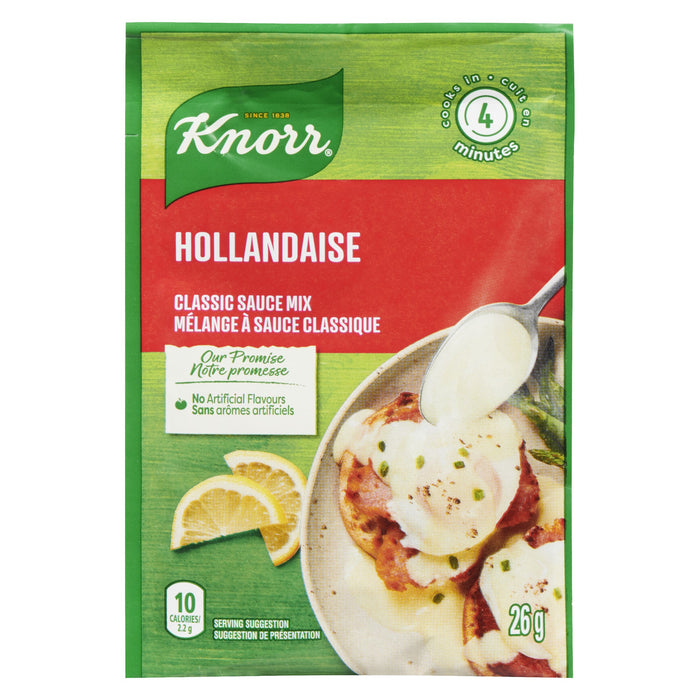 Knorr Mélange à Sauce Classique Hollandaise, 26 g