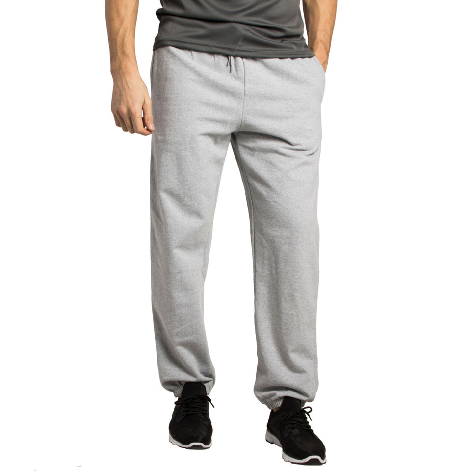 Mountain Ridge Men's Fleece Pants with Adjustable Drawstring and