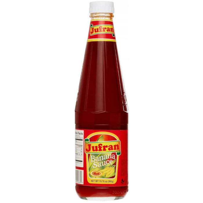 Sauce aux bananes piquante Jufran, 550 g