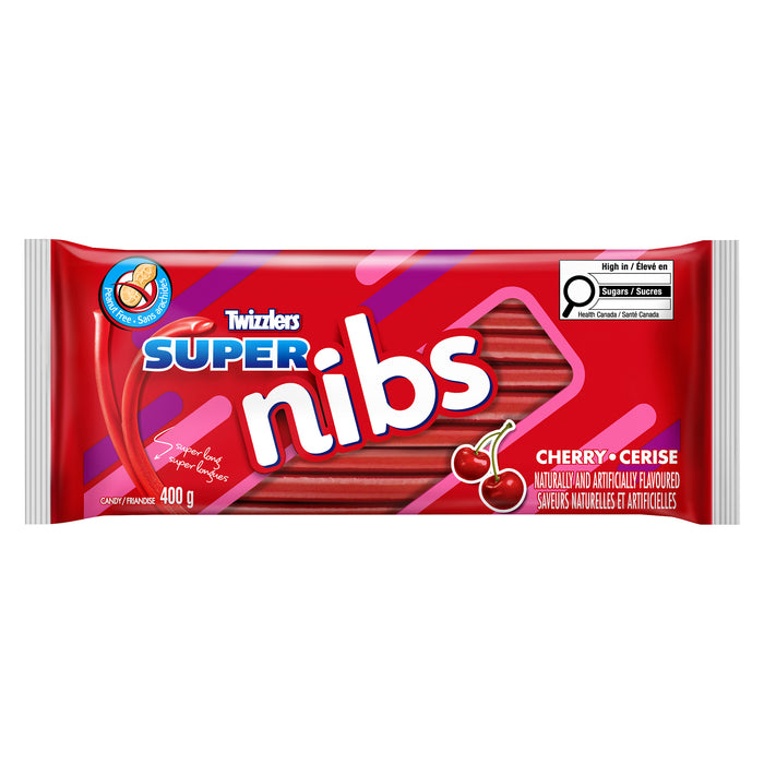 Twizzlers Cherry Super Nibs Candy, 400-g