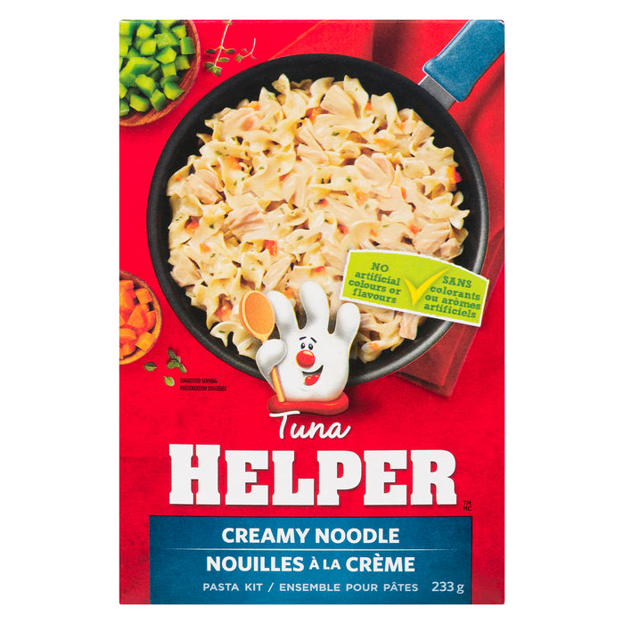 Tuna Helper Ensemble pour Pâtes Nouilles à la Crème, 233 g