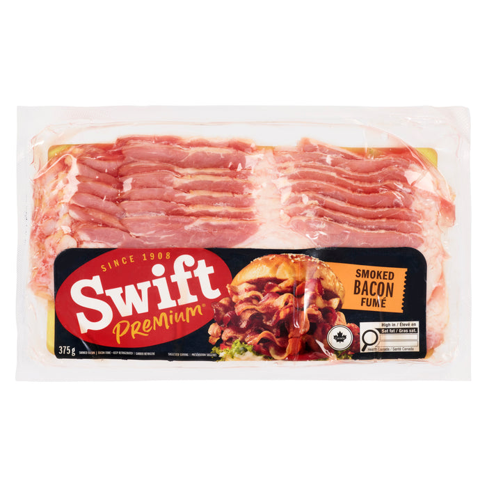 Bacon fumé Swift - 375 g
