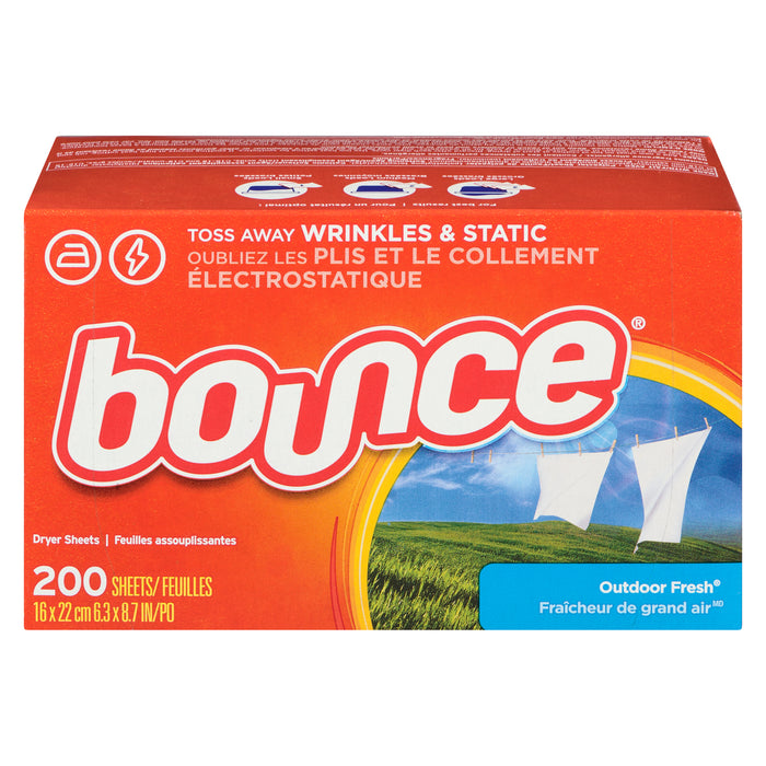 Feuilles assouplissantes Fraîcheur de grand air Bounce