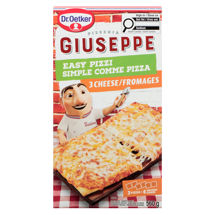 Pizza surgelée 3 fromages Giuseppe Pizzeria de Dr. Oetker - 560 g