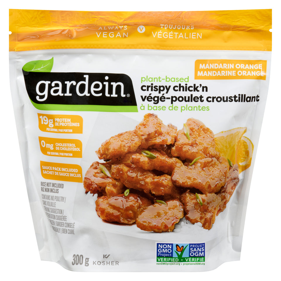 Gardein Plant-Based Crispy Chick'n Mandarin Orange, 300 g – Giant