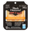Black Diamond Natural Cheese Slices Marble Cheddar 12 Slices 32% M.F. - 240g