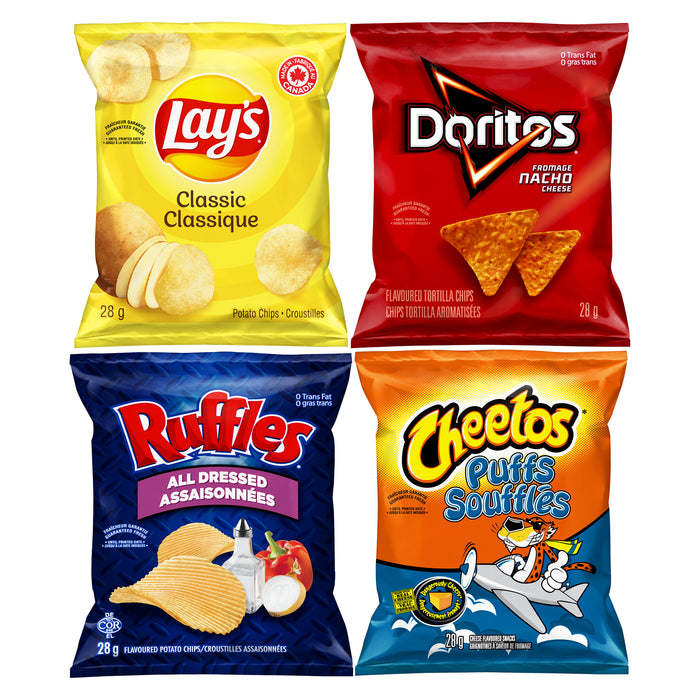 Frito Lay Classic Mix Snack Variety Packs 18pk. - 560g