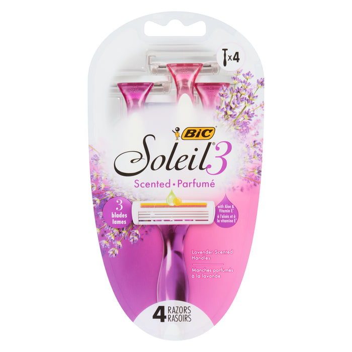 Rasoirs parfumés Smooth Soleil de Bic emb. de 4