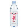 Evian Natural Spring Water, 1-L