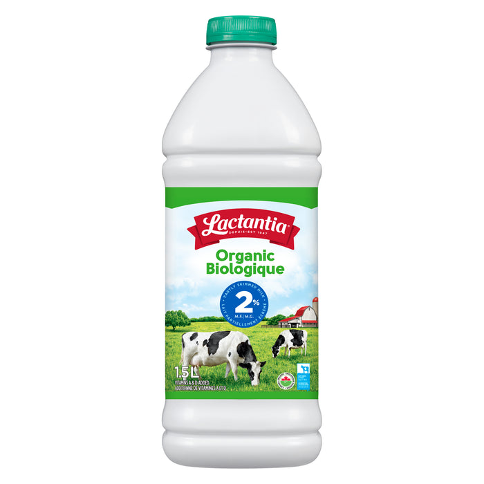 Lactantia Organic 2% M.F., 1.5-L