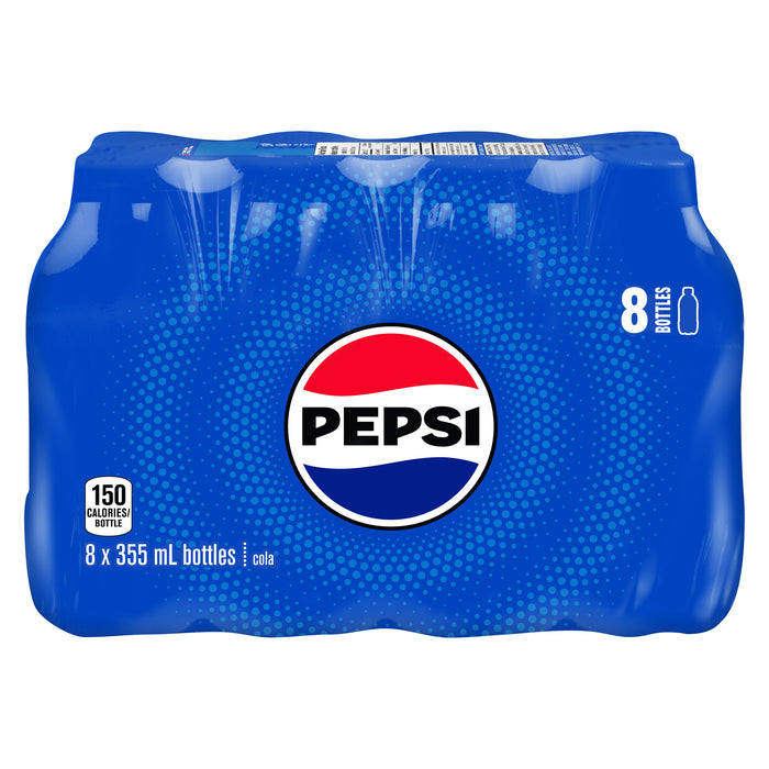 Pepsi Mini Bottles, 8-pack, 355-ml