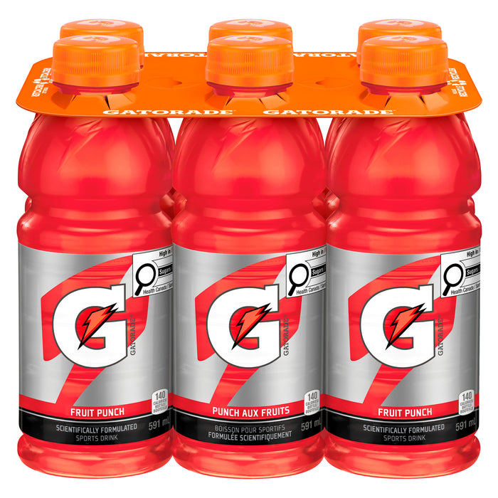 Boisson pour sportifs à saveur de punch aux fruits Gatorade - 591 ml